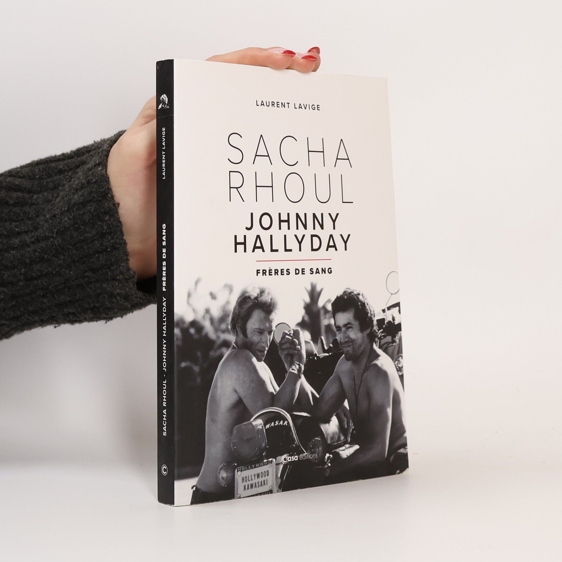 Laurent Lavige Johnny Hallyday: frères de sang