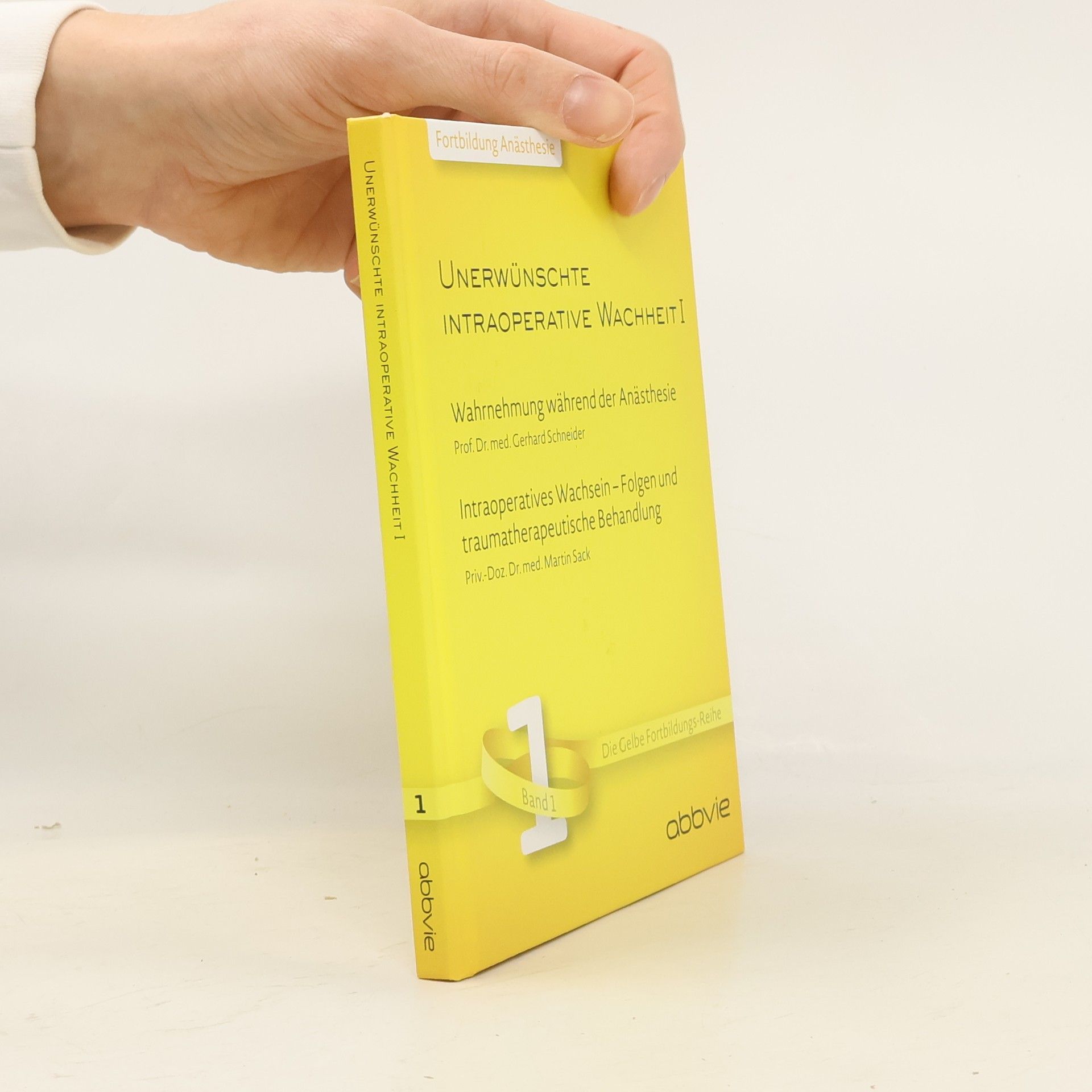 Gerhard Schneider Unerwünschte intraoperative Wachheit 1