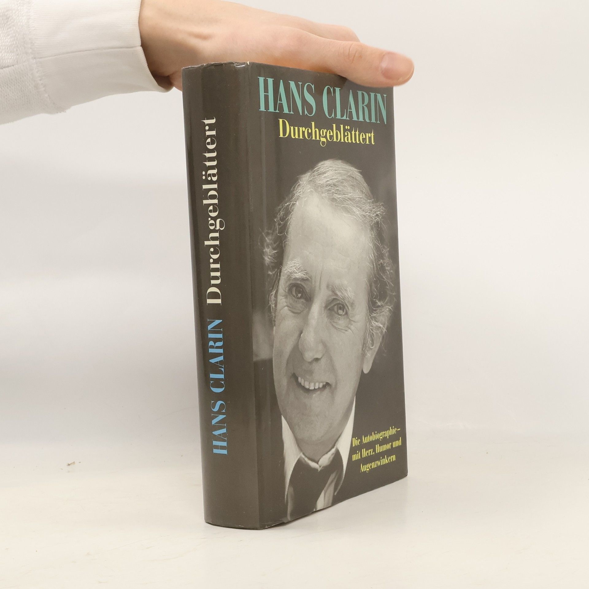 Hans Clarin Durchgeblättert