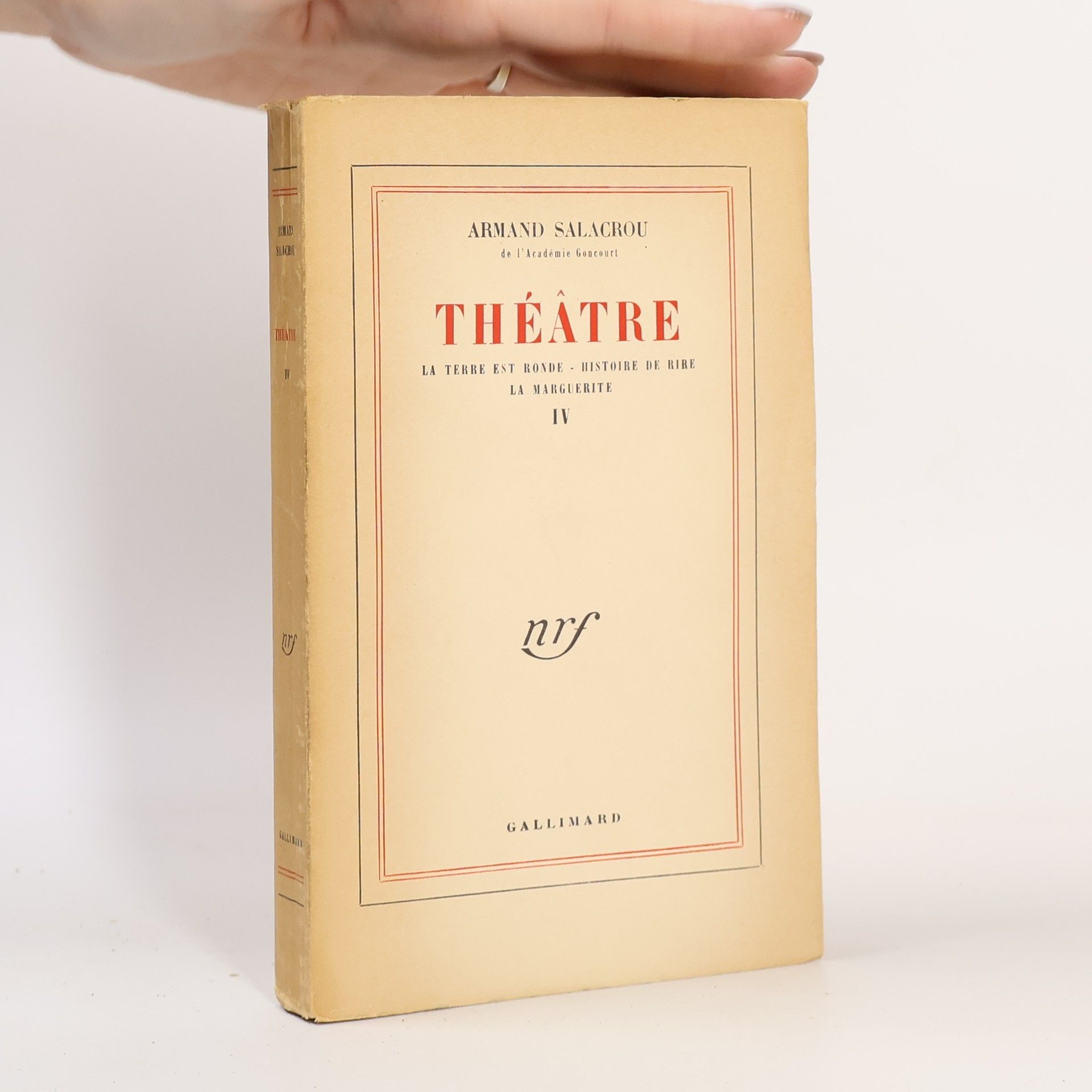 Armand Salacrou Théatre IV