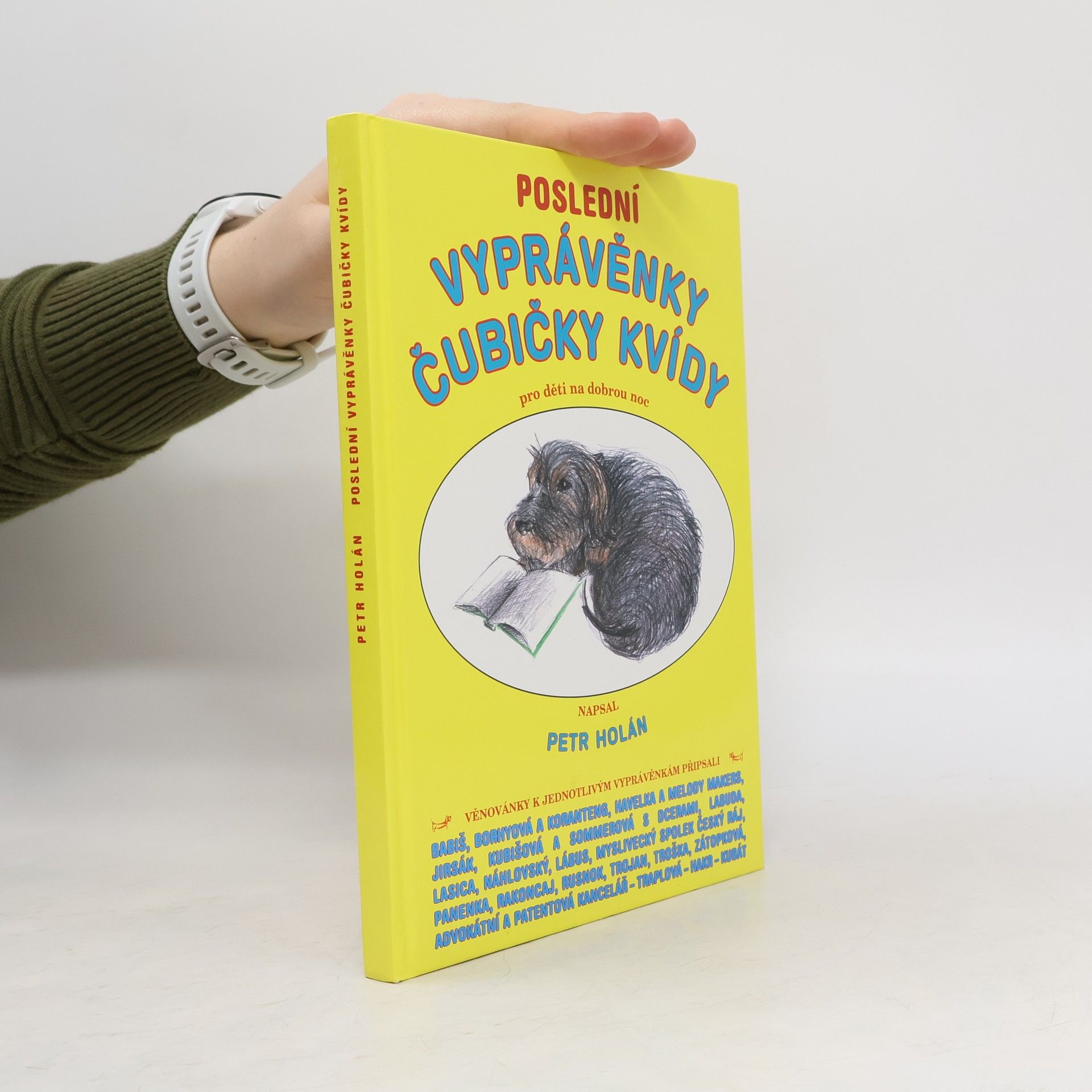 Petr Holán Poslední vyprávěnky čubičky Kvídy : pro děti na dobrou noc