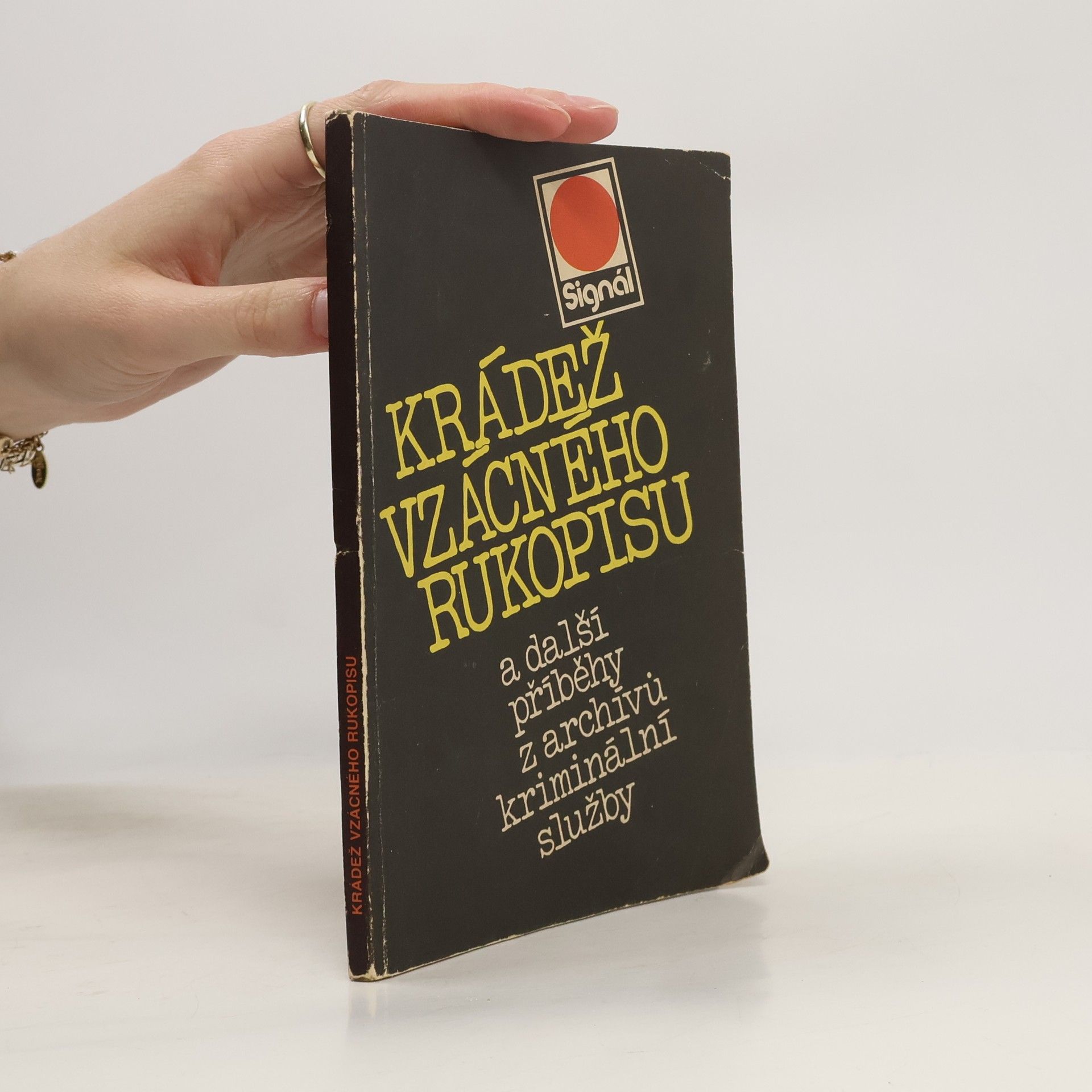 Krádež vzácného rukopisu