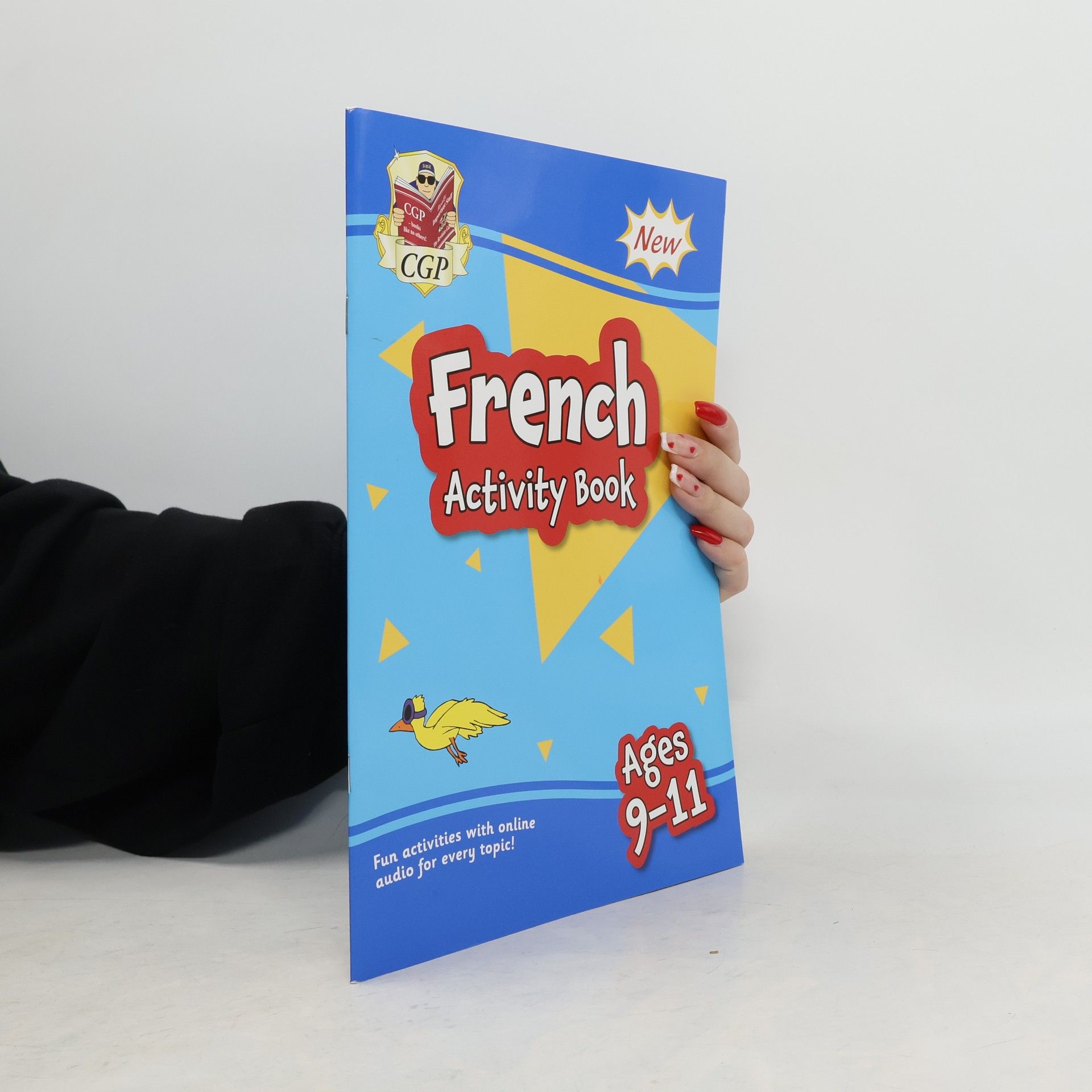 CGP Books New French Activity Book for Ages 9-11 (with Online Audio)