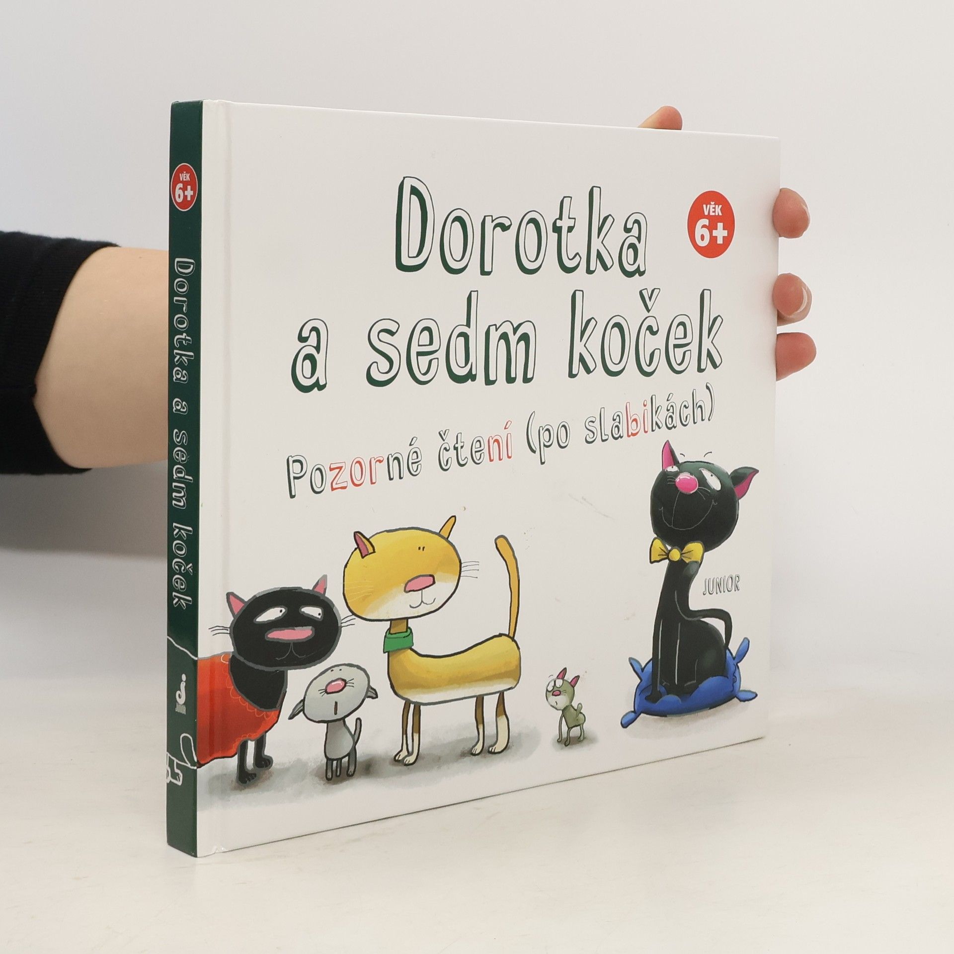Joanna Krzyżanek Dorotka a sedm koček : pozorné čtení (po slabikách)