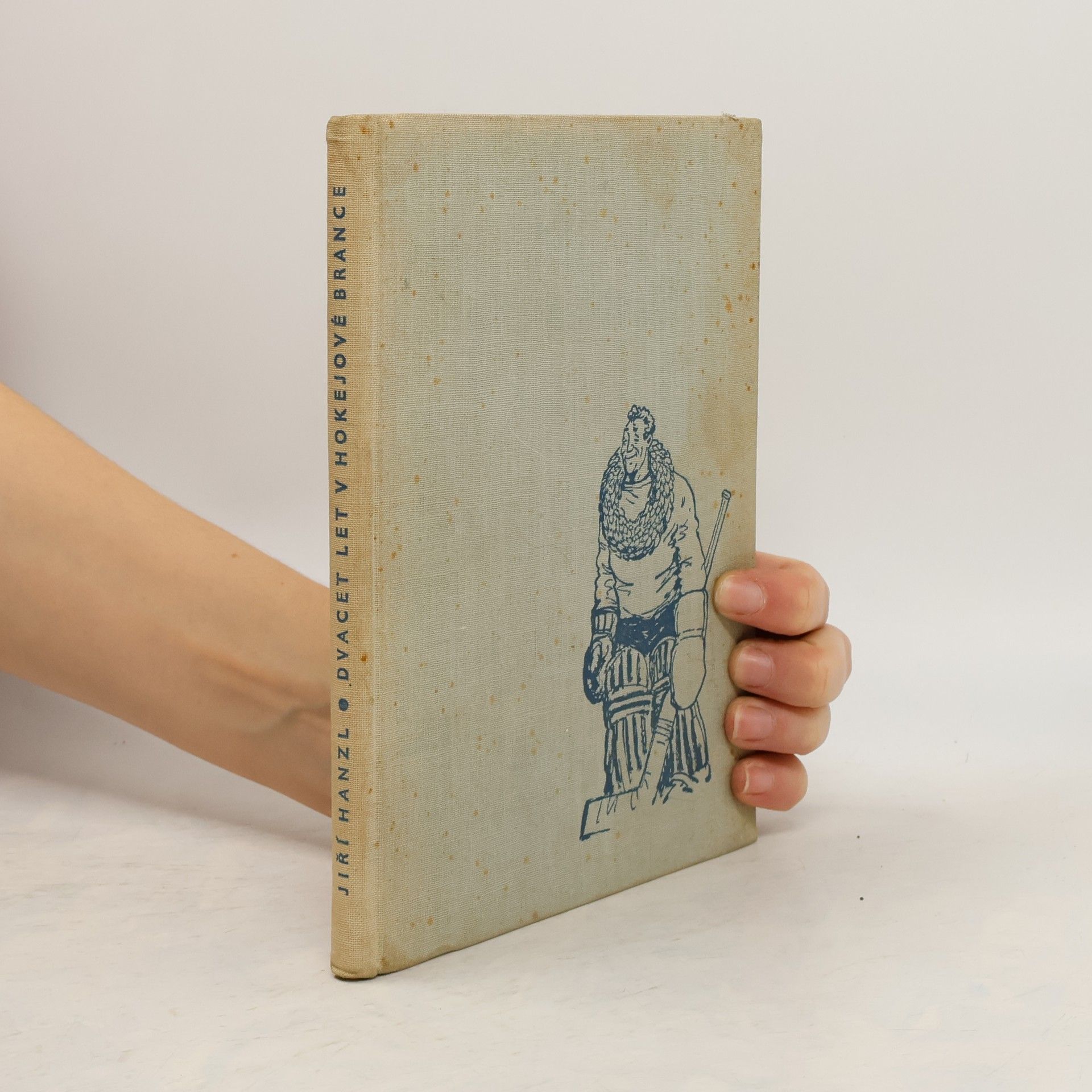 Jiří Hanzl Dvacet let v hokejové brance