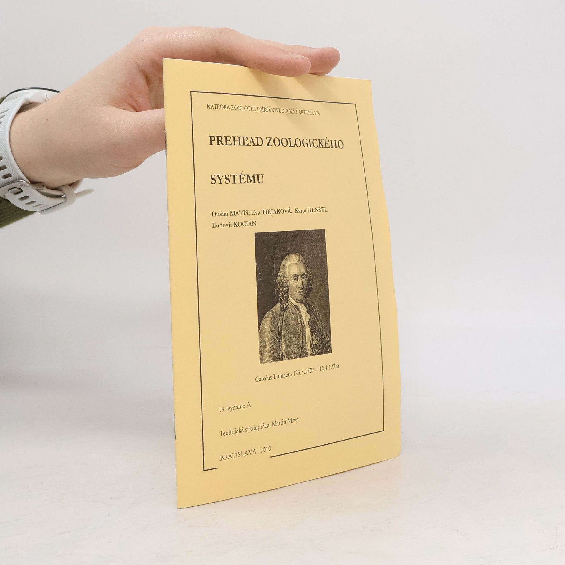Kolektív autorov Prehľad zoologického systému