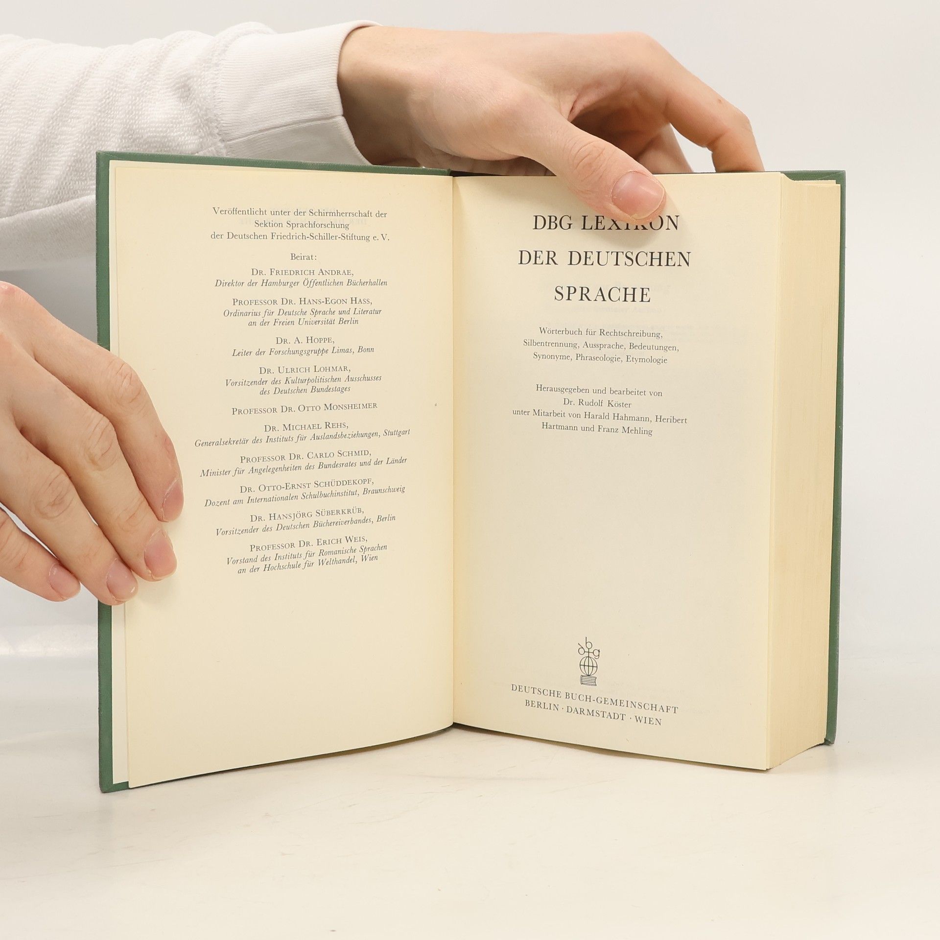 kolektiv Das Lexikon der deutschen Sprache