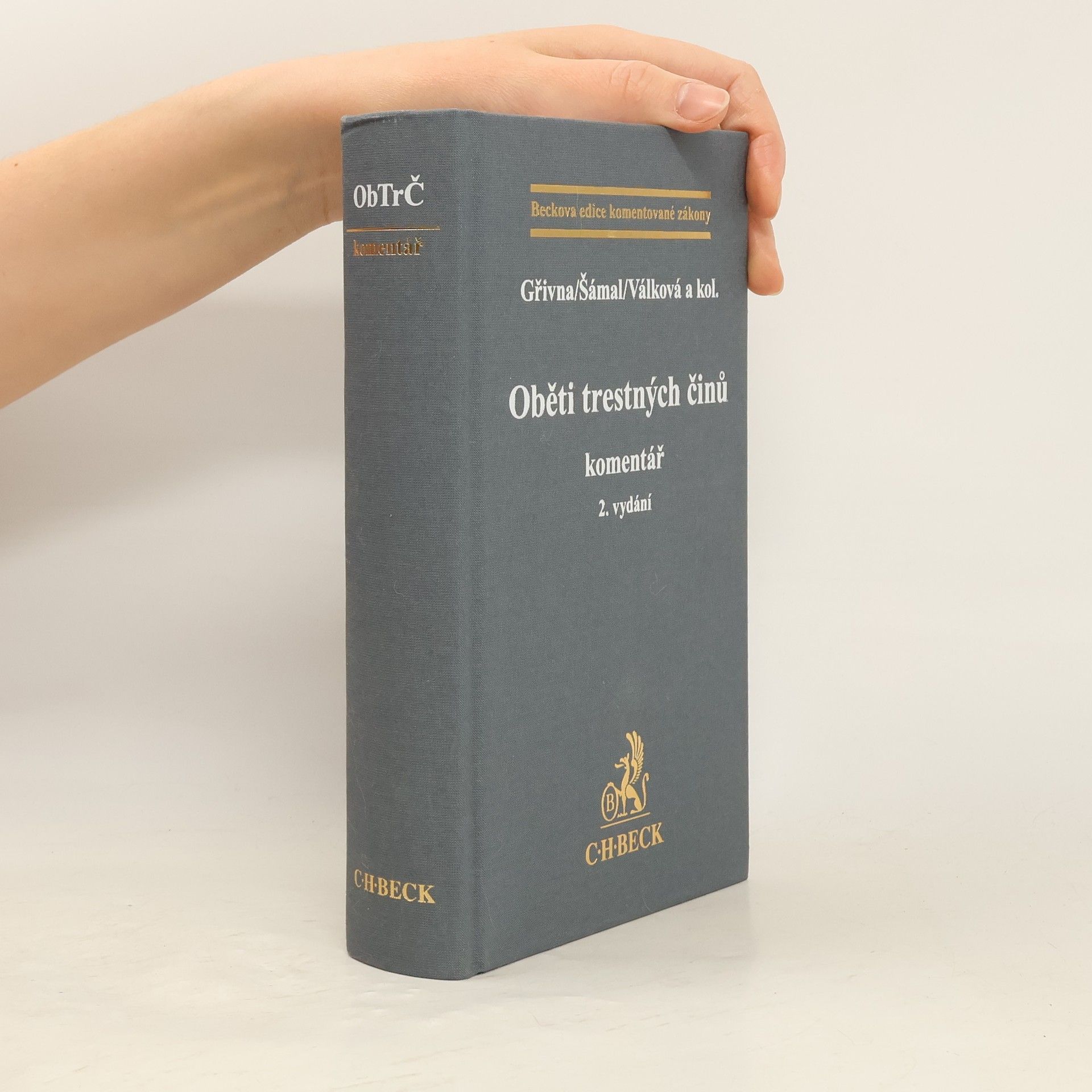 Pavel Šámal Oběti trestných činů. Komentář