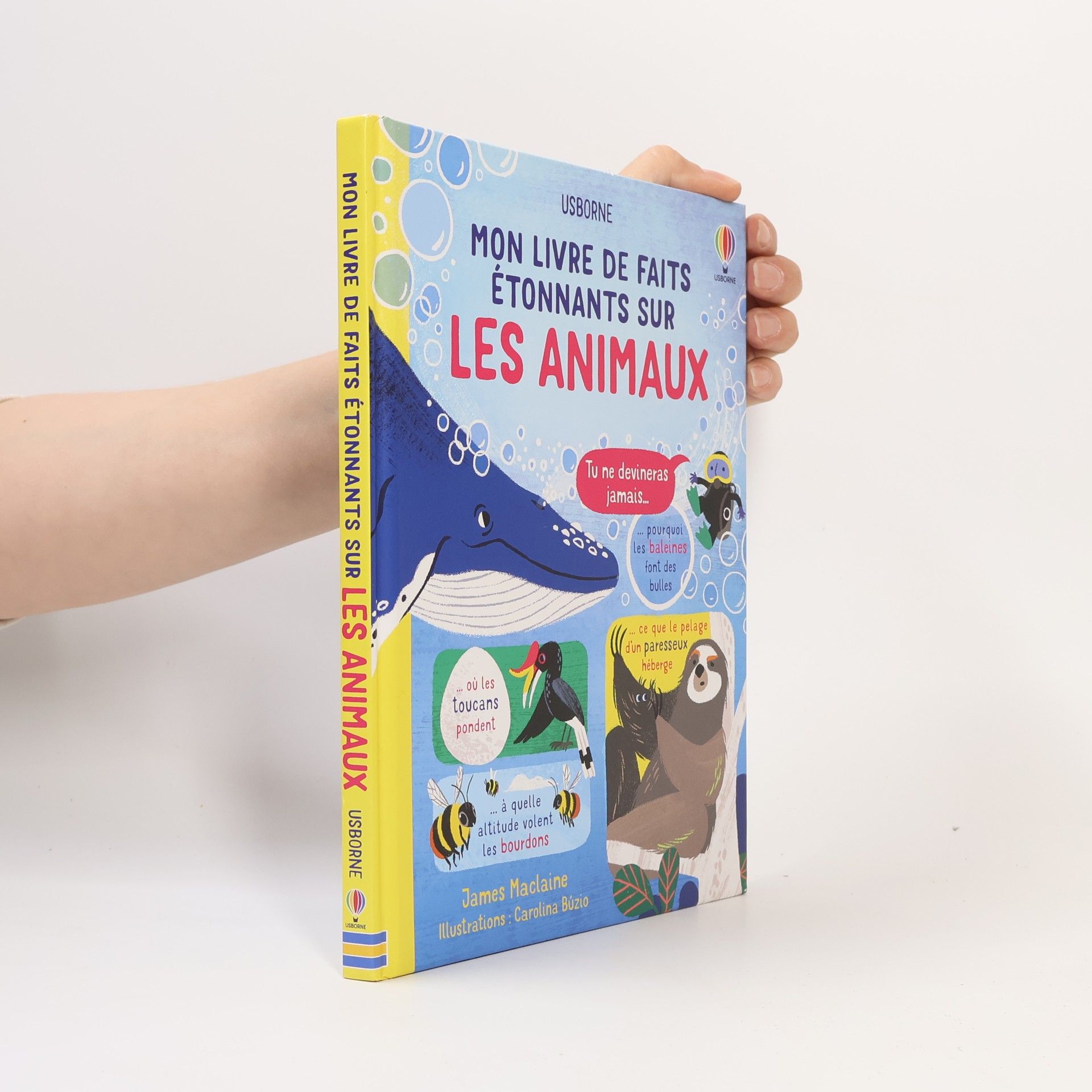 James Maclaine Mon livre de faits étonnants sur les animaux