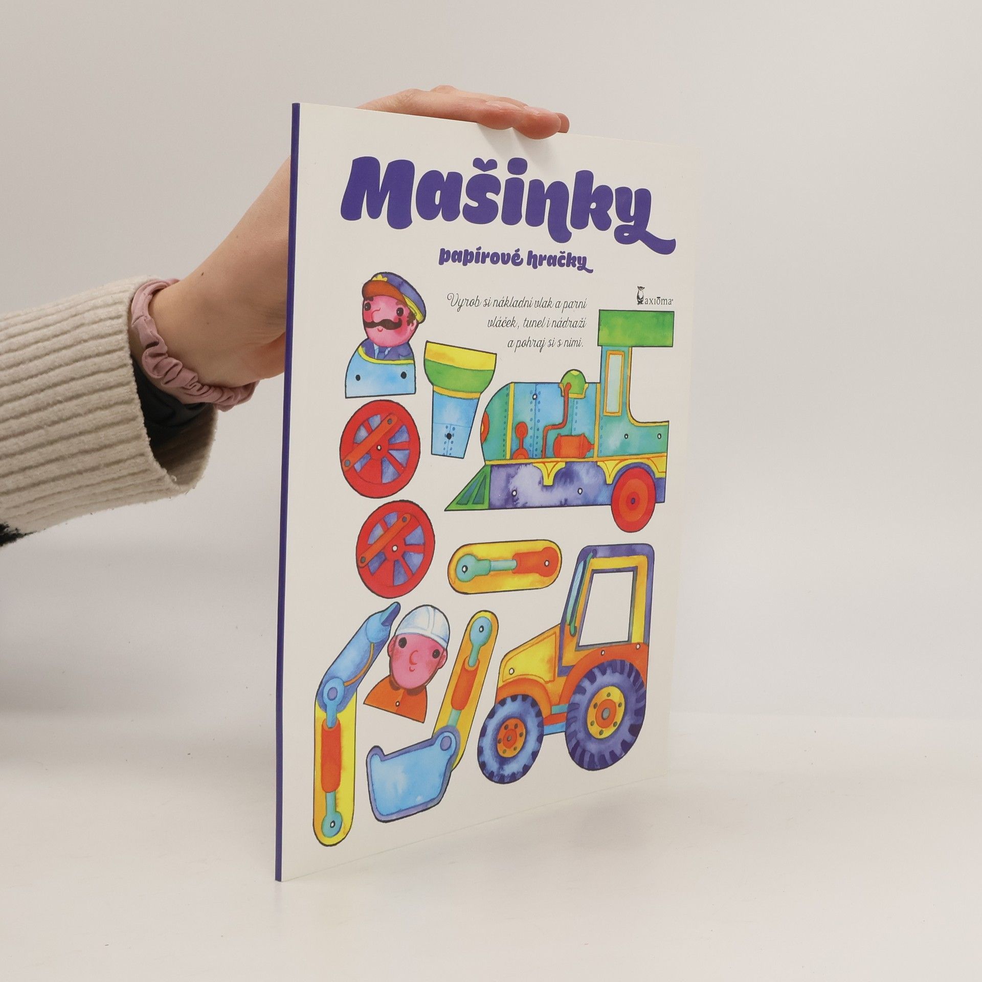 Andrea Popprová Mašinky - papírové hračky