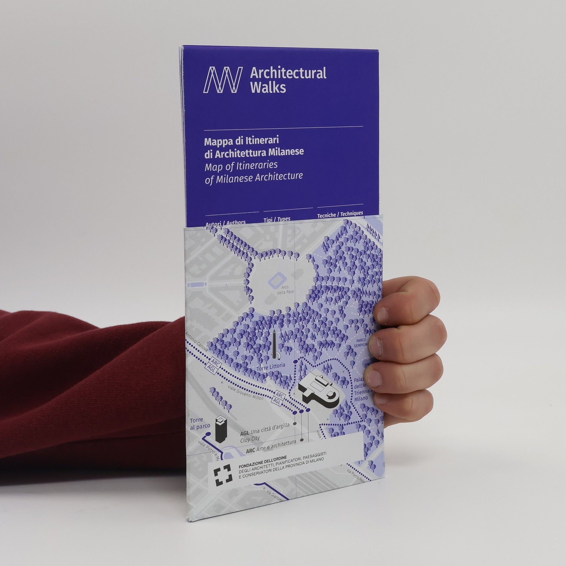 Auteurscollectief Architectural Walks. Mappa di Itinerari di Architettura Milanese