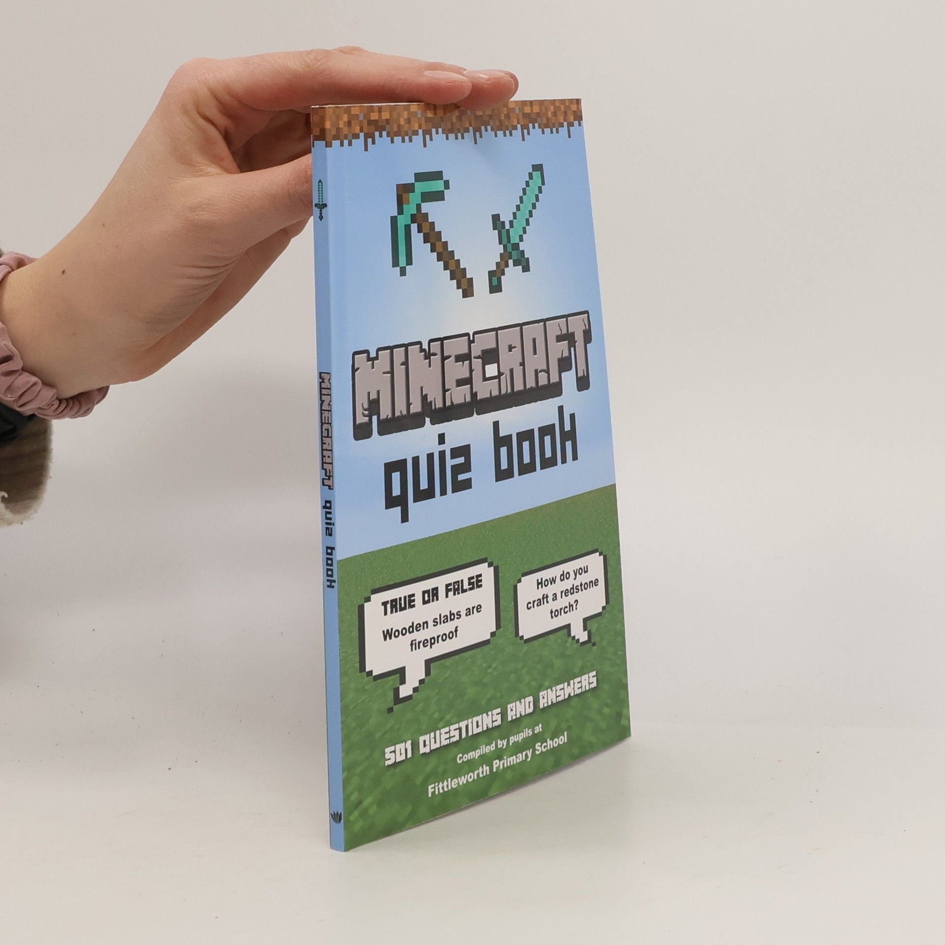 Pupils at Fittleworth Primary School Minecraft Quiz Book