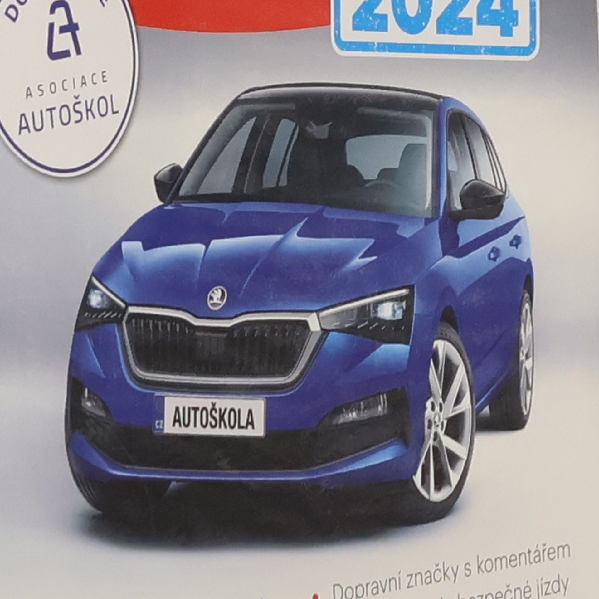 Václav Minář Autoškola 2024. Moderní učebnice a testové otázky