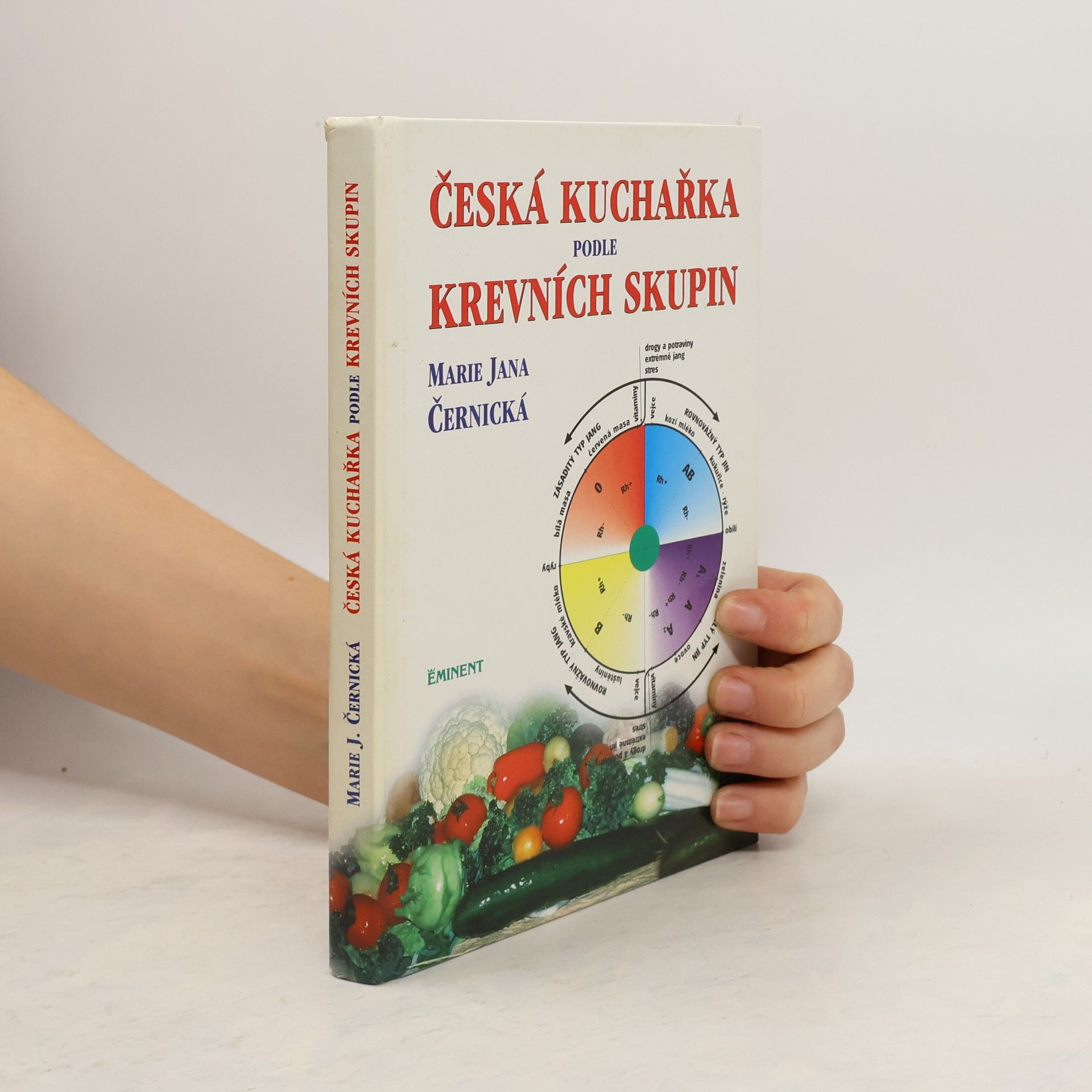Marie Jana Černická Česká kuchařka podle krevních skupin