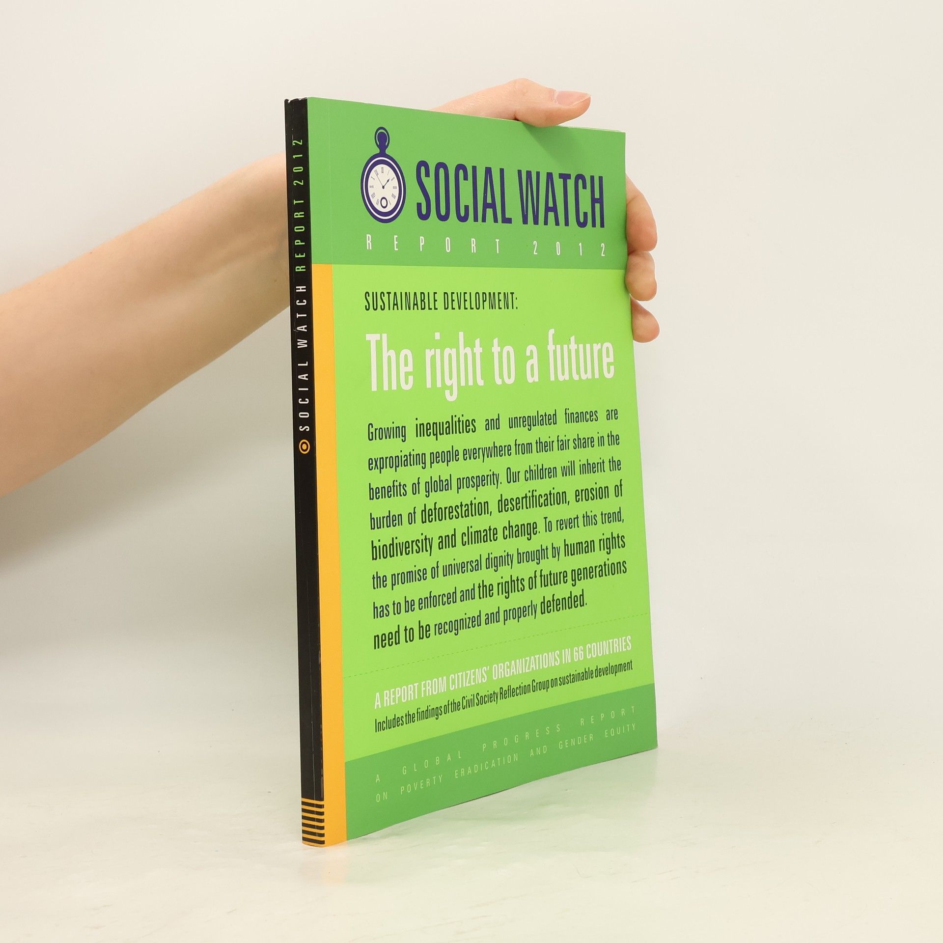 Autorenkollektiv Social Watch Report 2012: The right to a future
