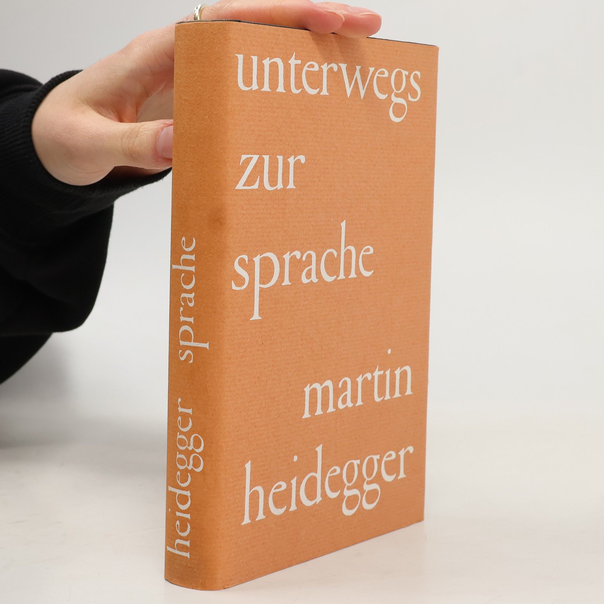 Martin Heidegger Unterwegs zur sprache