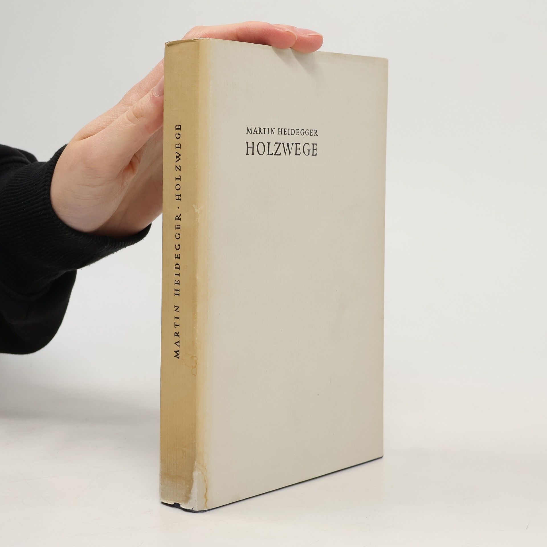 Martin Heidegger Holzwege