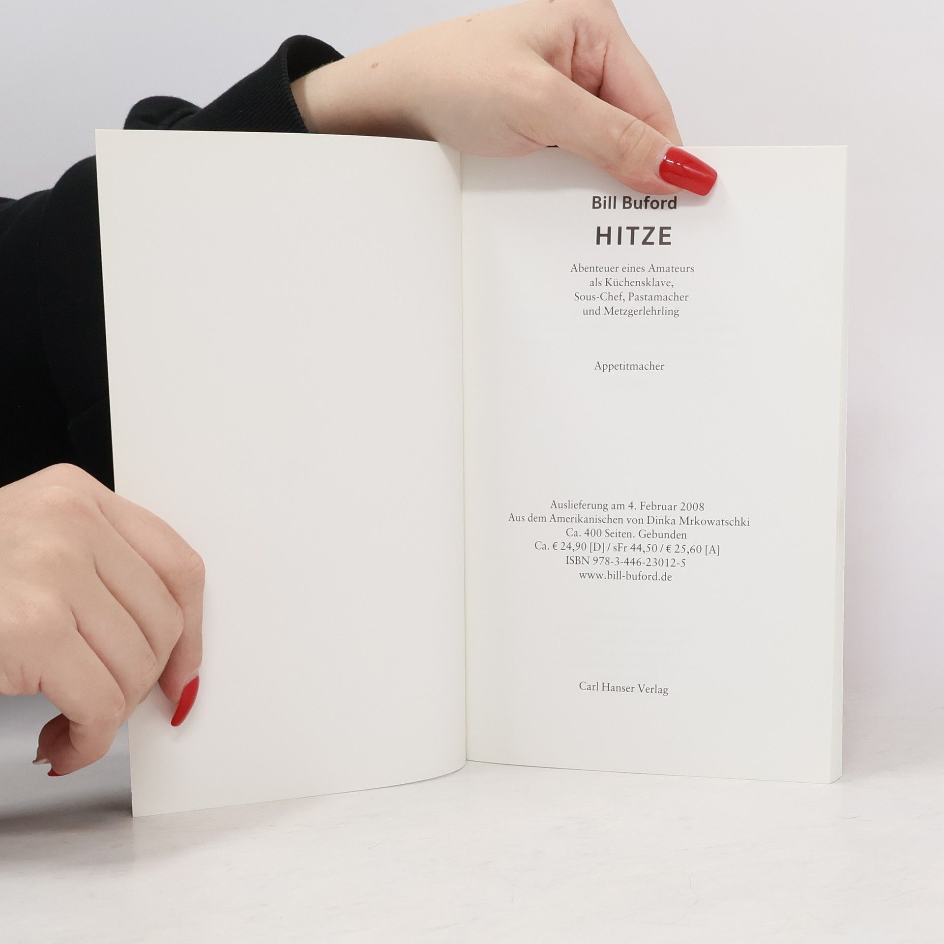 Bill Buford Hitze