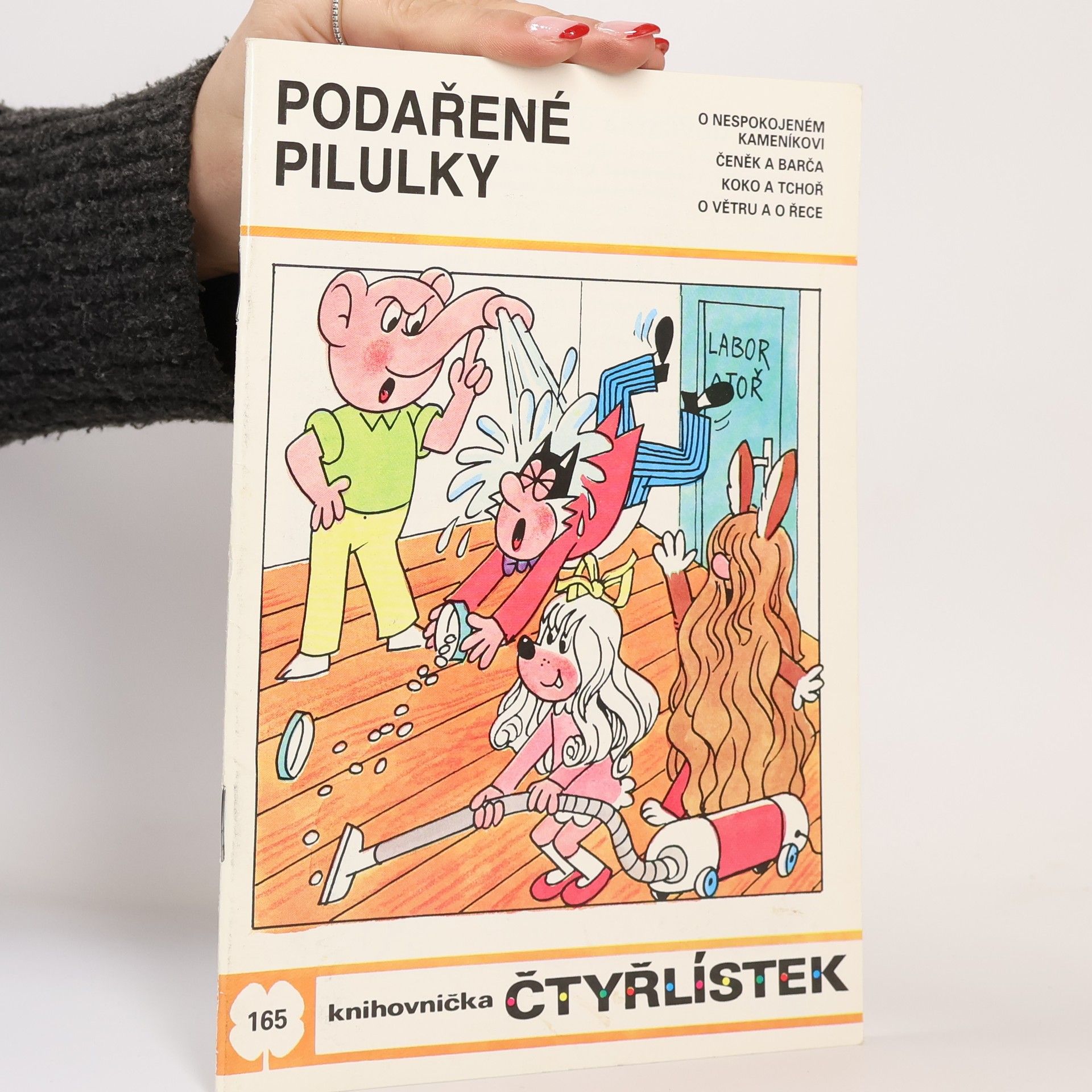 Jaroslav Němeček Čtyřlístek 165. Podařené pilulky