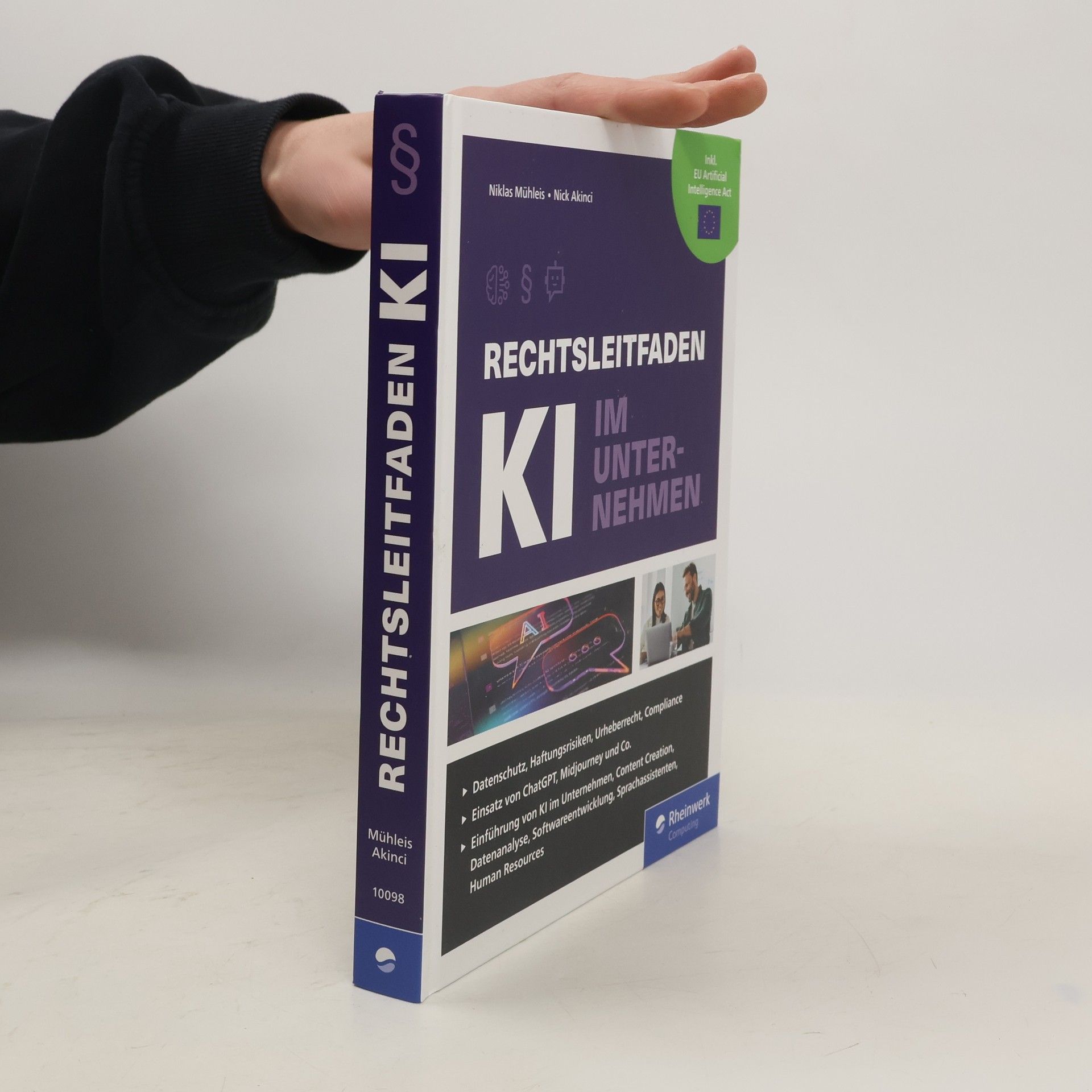 Niklas Mühleis Rechtsleitfaden KI im Unternehmen