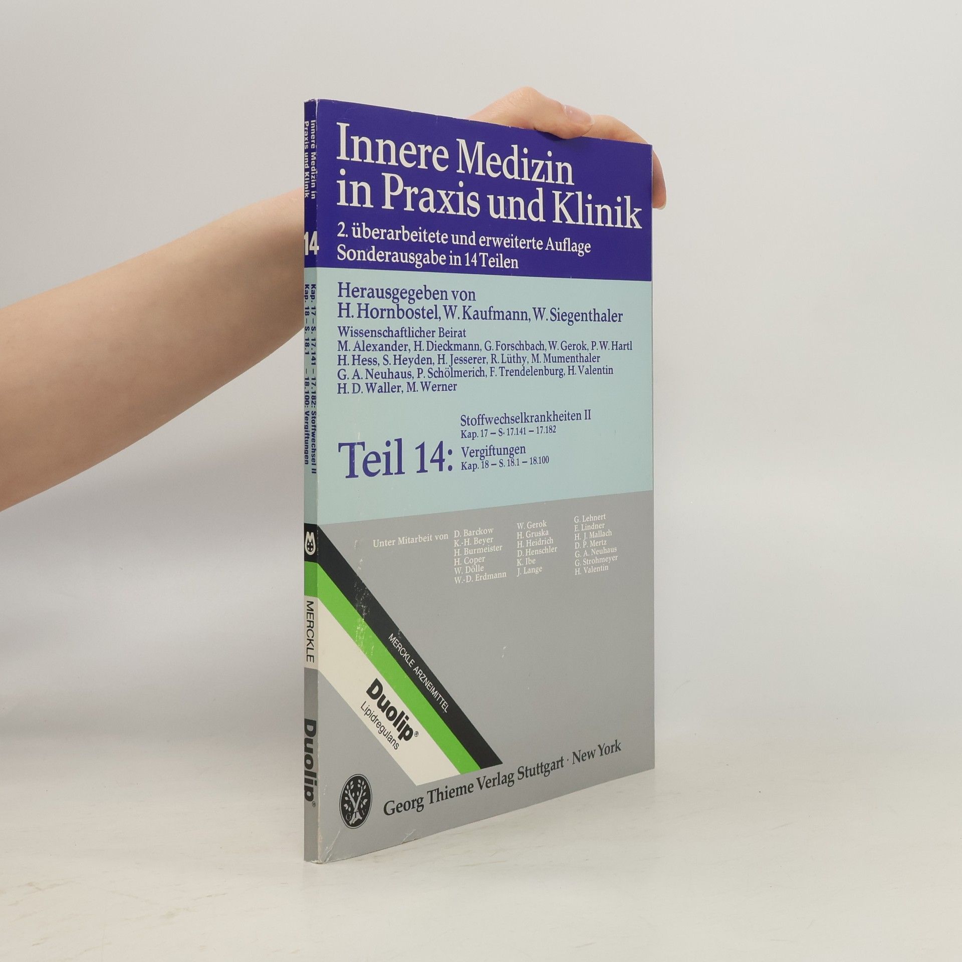 Various authors Innere Medizin in Praxis und Klinik. Teil 14