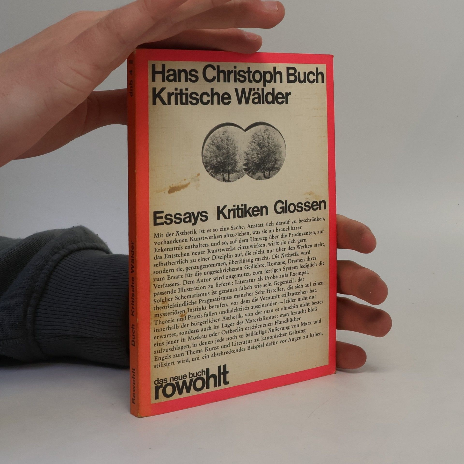 Hans Christoph Buch Kritische Wälder