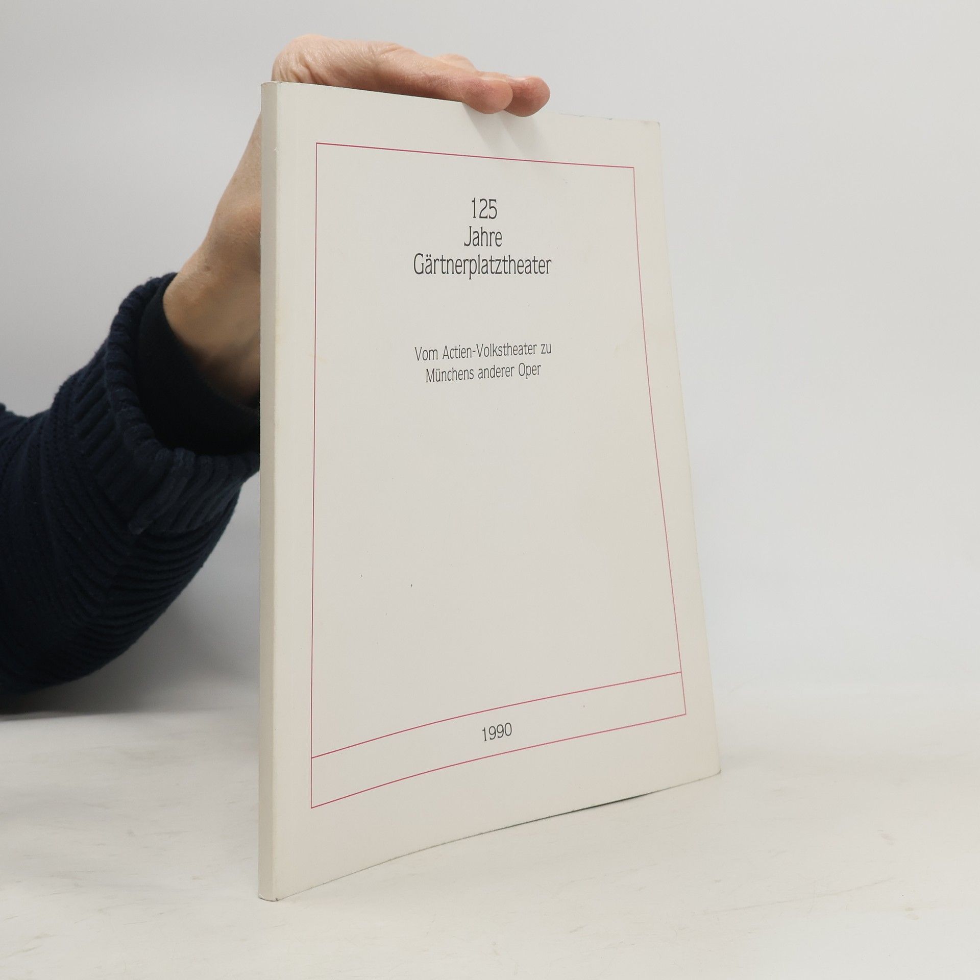 Hellmuth Matiasek 125 Jahre Gärtnerplatztheater