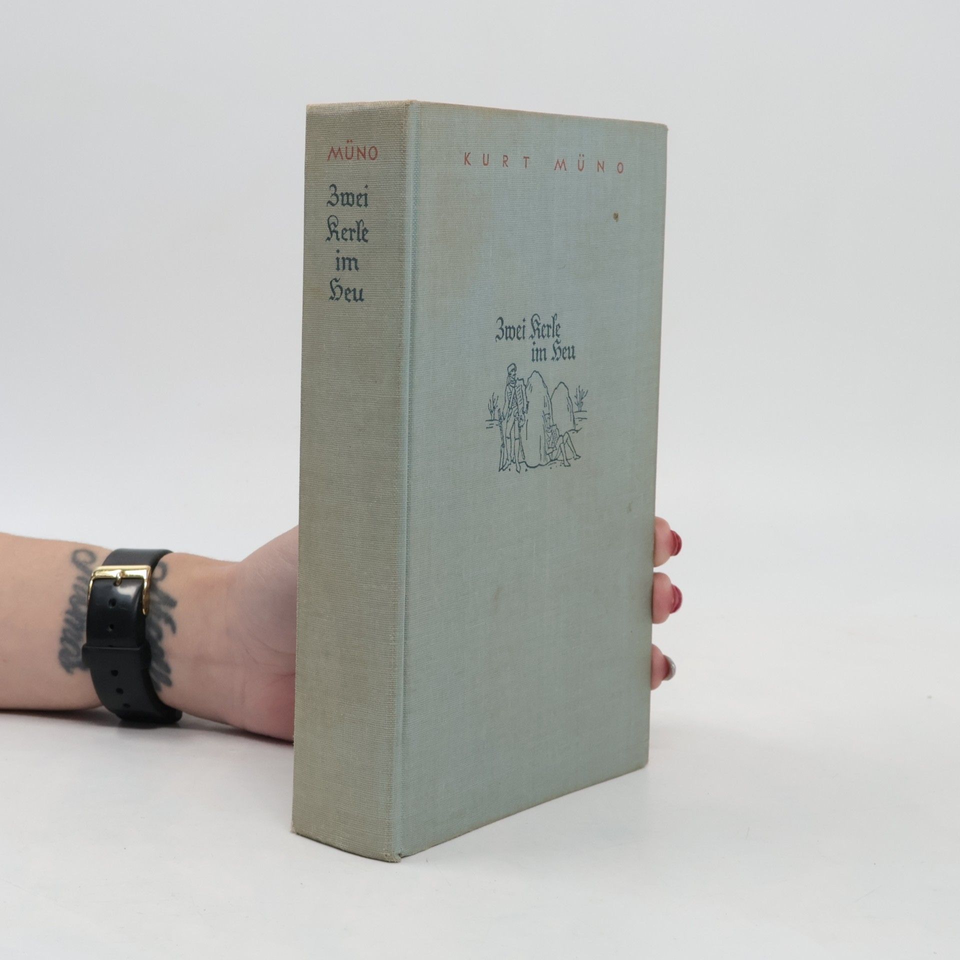 Kurt Müno Zwei Kerle im Heu