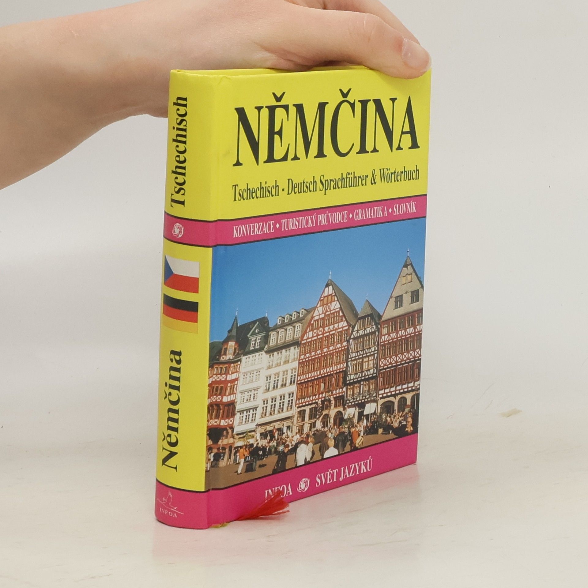Jana Navrátilová Němčina: Tschechisch-deutsch Sprachführer & Wörterbuch: Konverzace - turistický průvodce - gramatika - slovník
