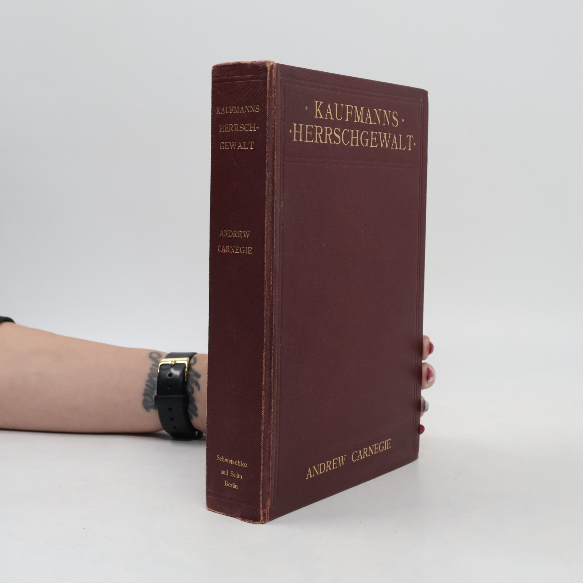 Andrew Carnegie Kaufmanns Herrschgewalt