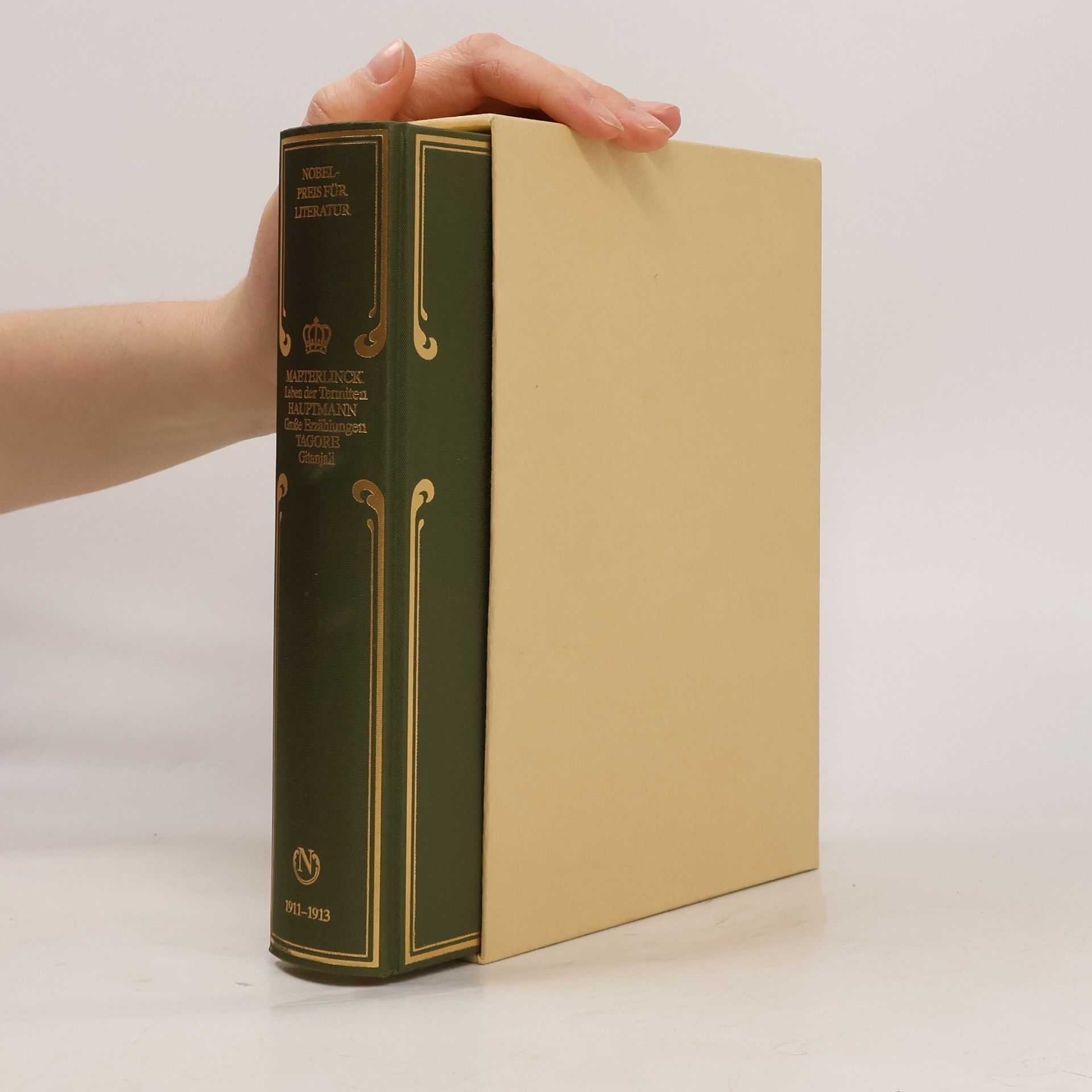 Maurice Maeterlinck Nobelpreis für Literatur 1911-1913. Maeterlinck. Hauptmann. Tagore