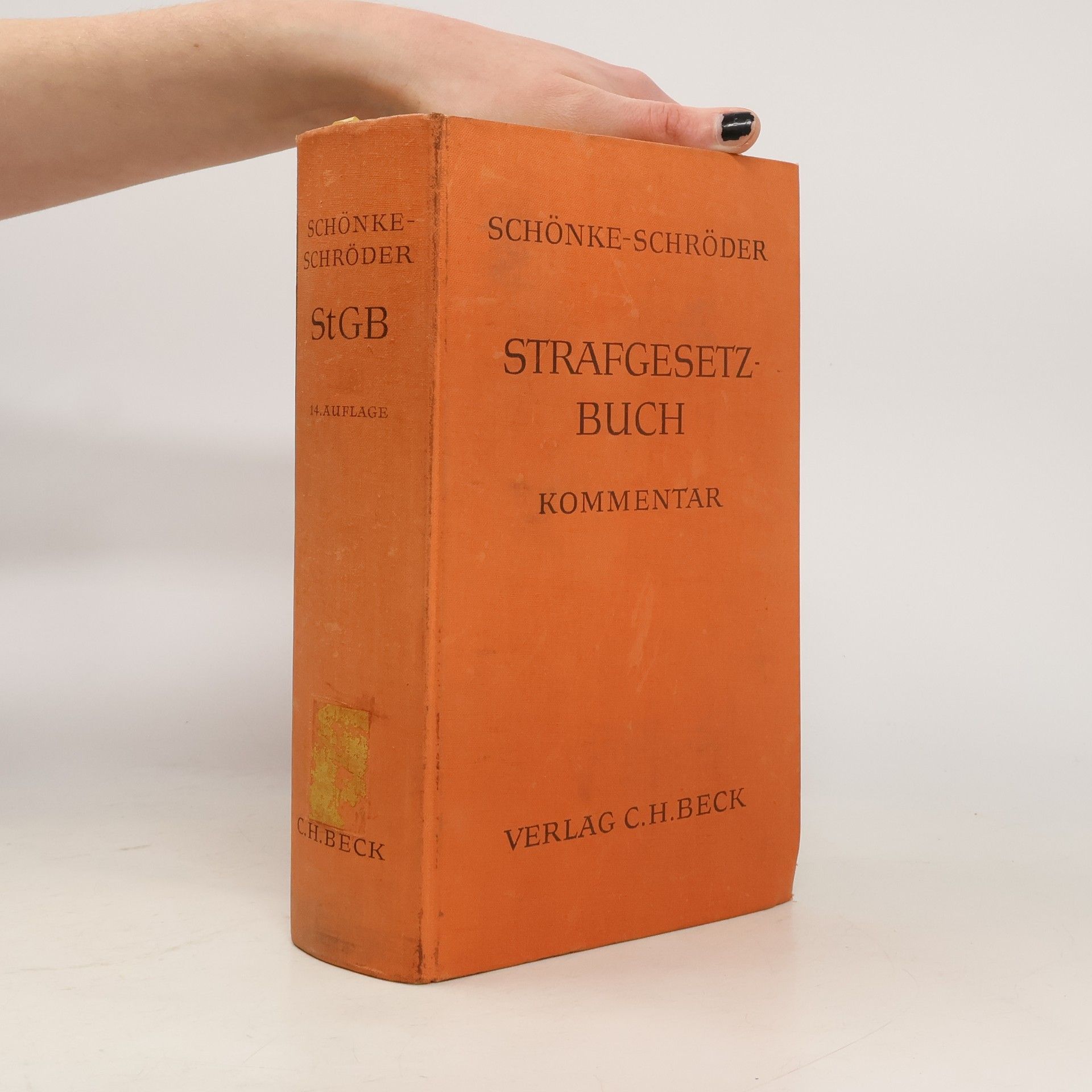 Adolf Schönke Strafgesetzbuch: Kommentar