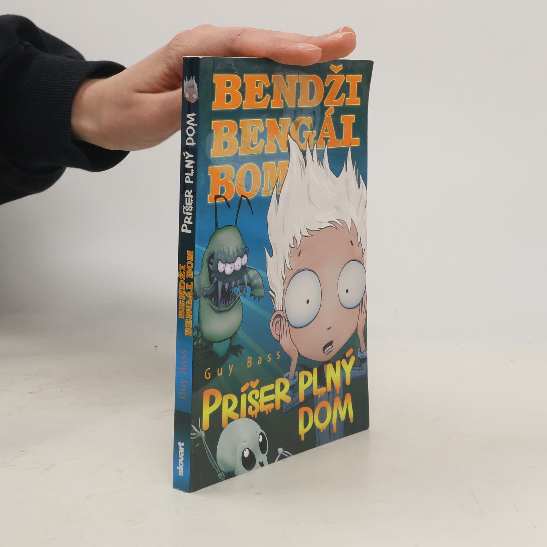 Guy Bass Bendži Bengál Bom, príšer plný dom