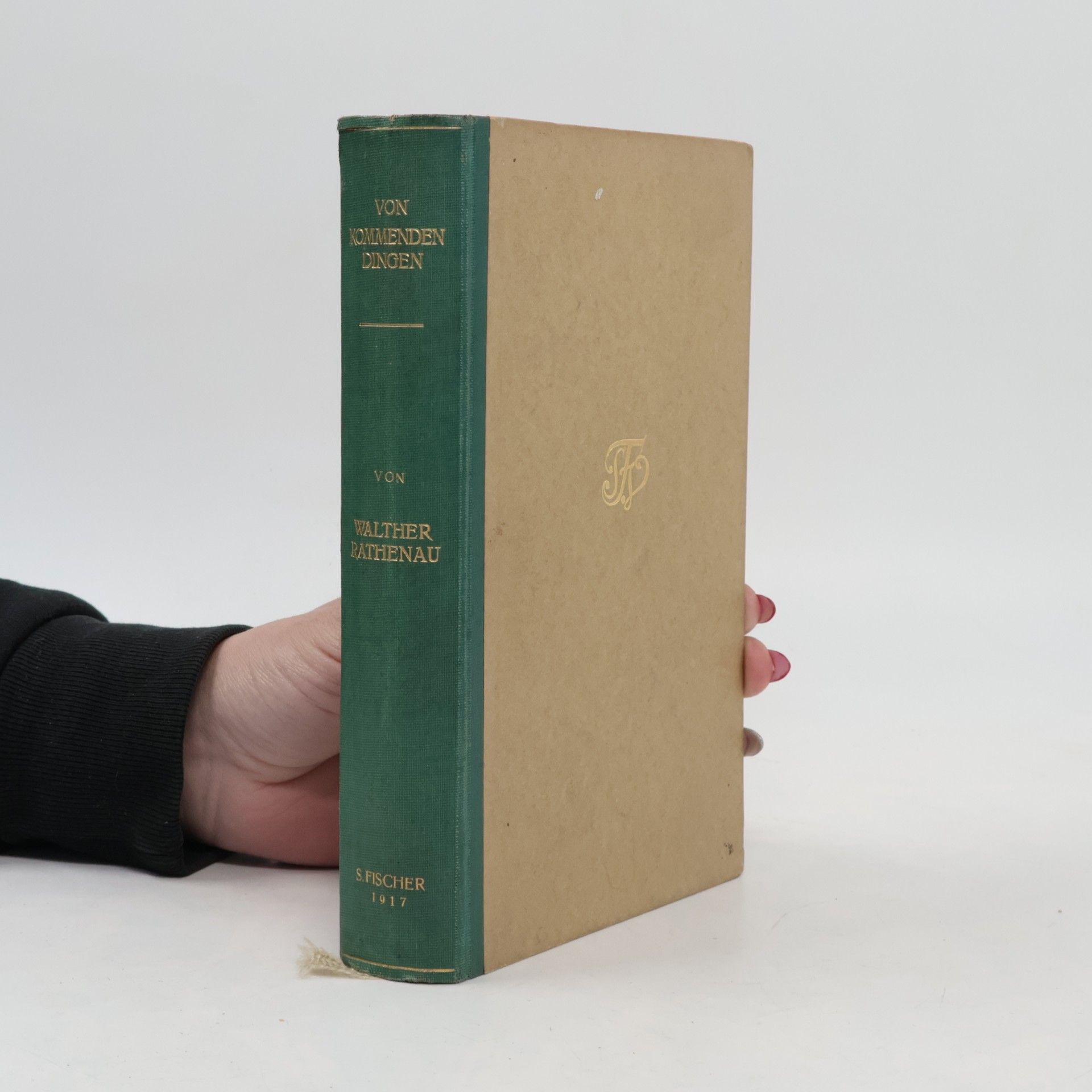 Walther Rathenau Von kommenden Dingen