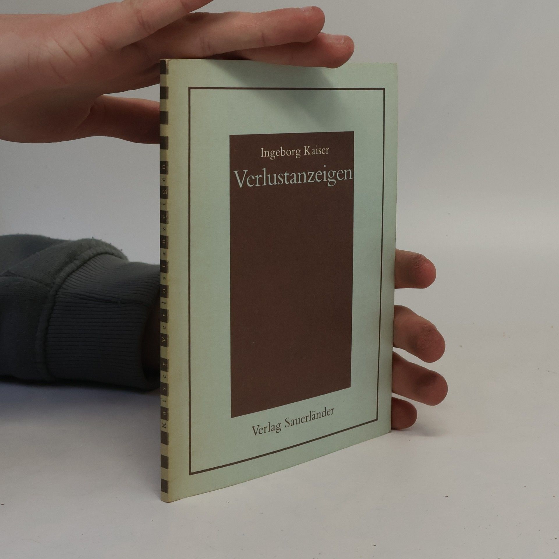 Ingeborg Kaiser-Bauer Verlustanzeigen