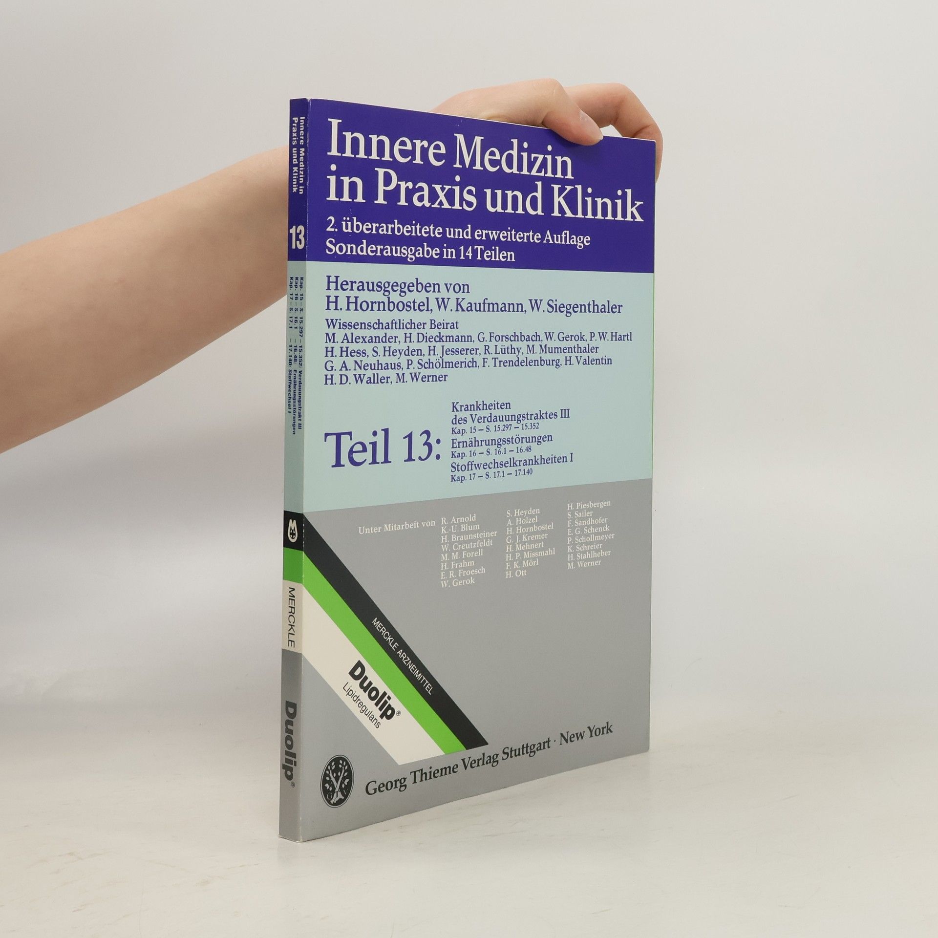 Auteurscollectief Innere Medizin in Praxis und Klinik. Teil 13