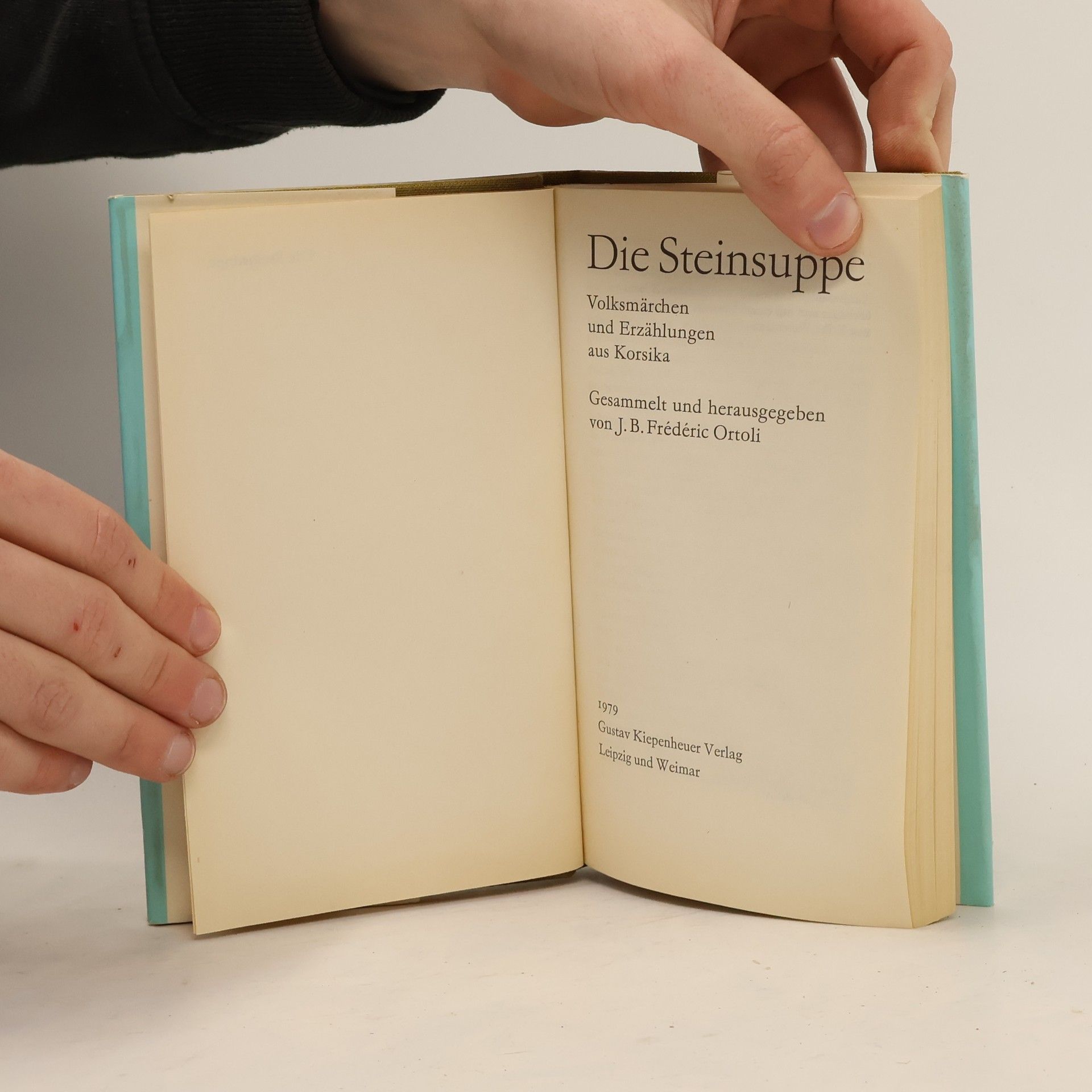 Autorenkollektiv Die Steinsuppe: Volksmärchen und Erzählungen aus Korsika