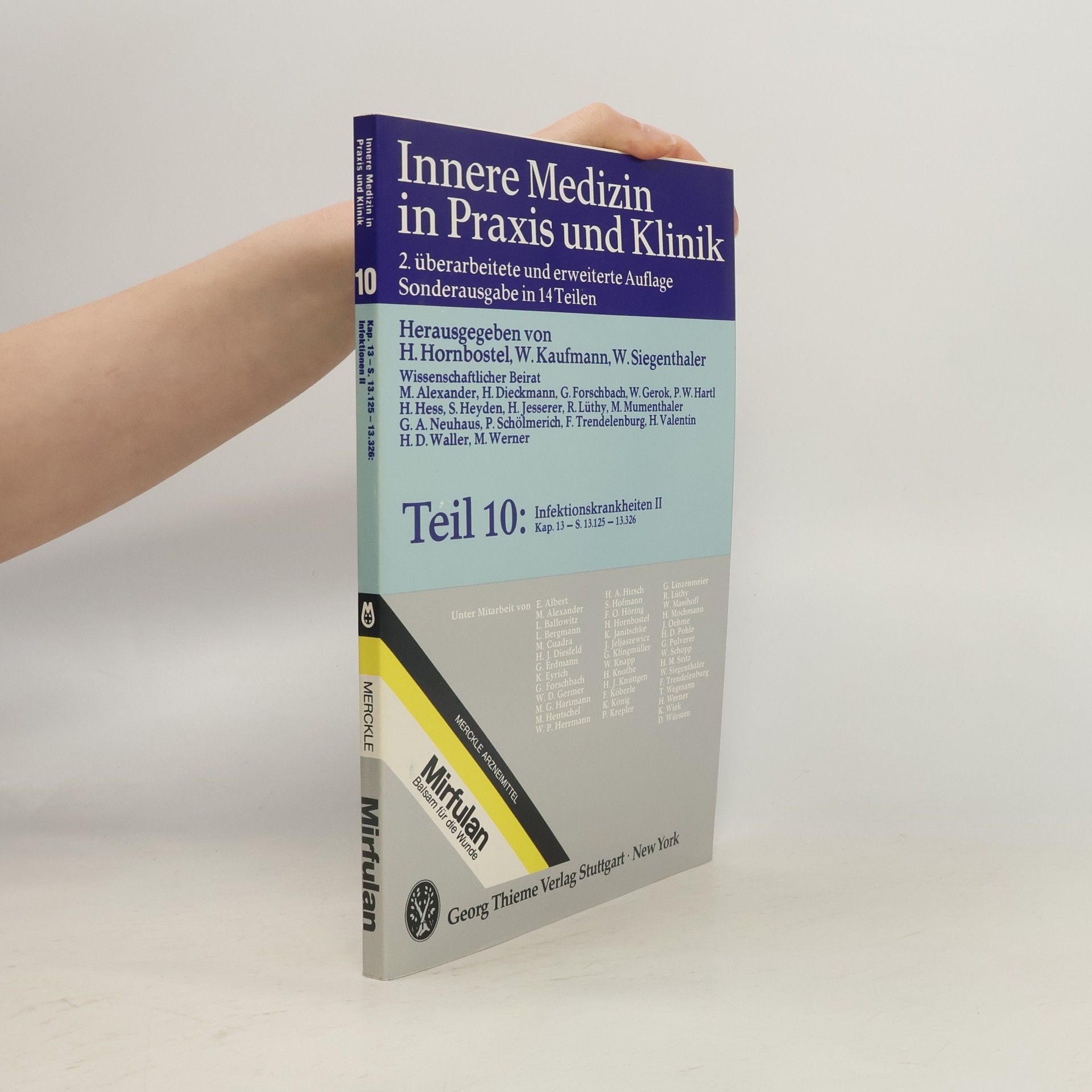 Autorenkollektiv Innere Medizin in Praxis und Klinik Teil. 10