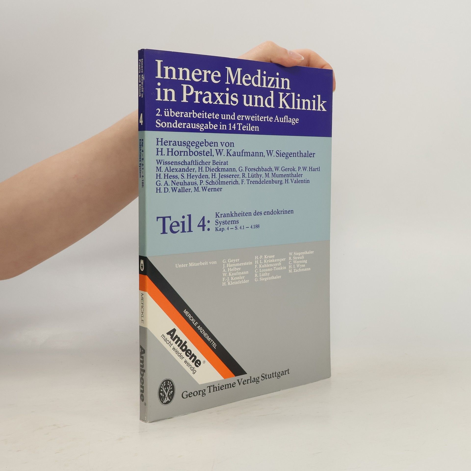 Autorenkollektiv Innere Medizin in Praxis und Klinik. Teil 4