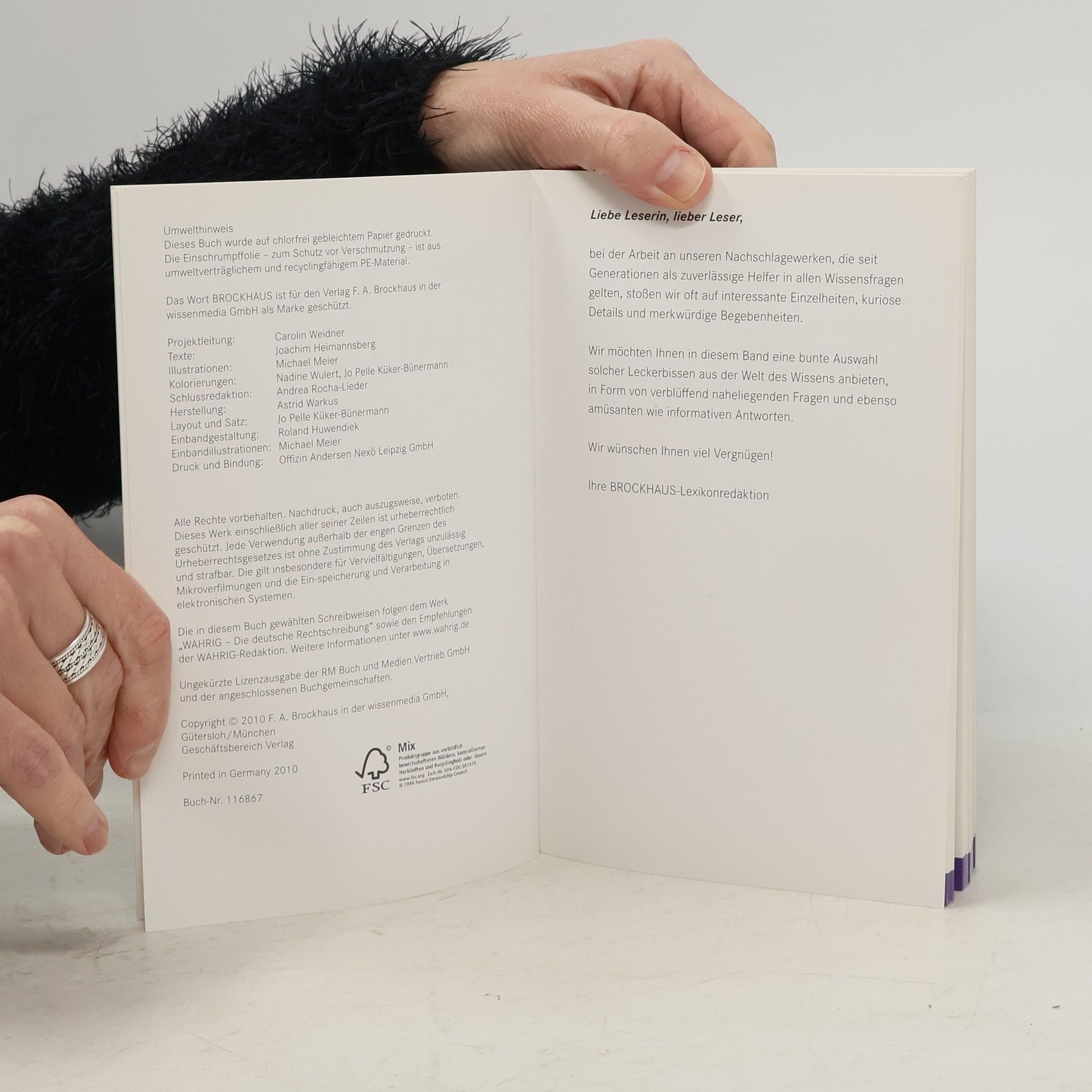 Autorenkollektiv Brockhaus, Was so nicht im Lexikon steht