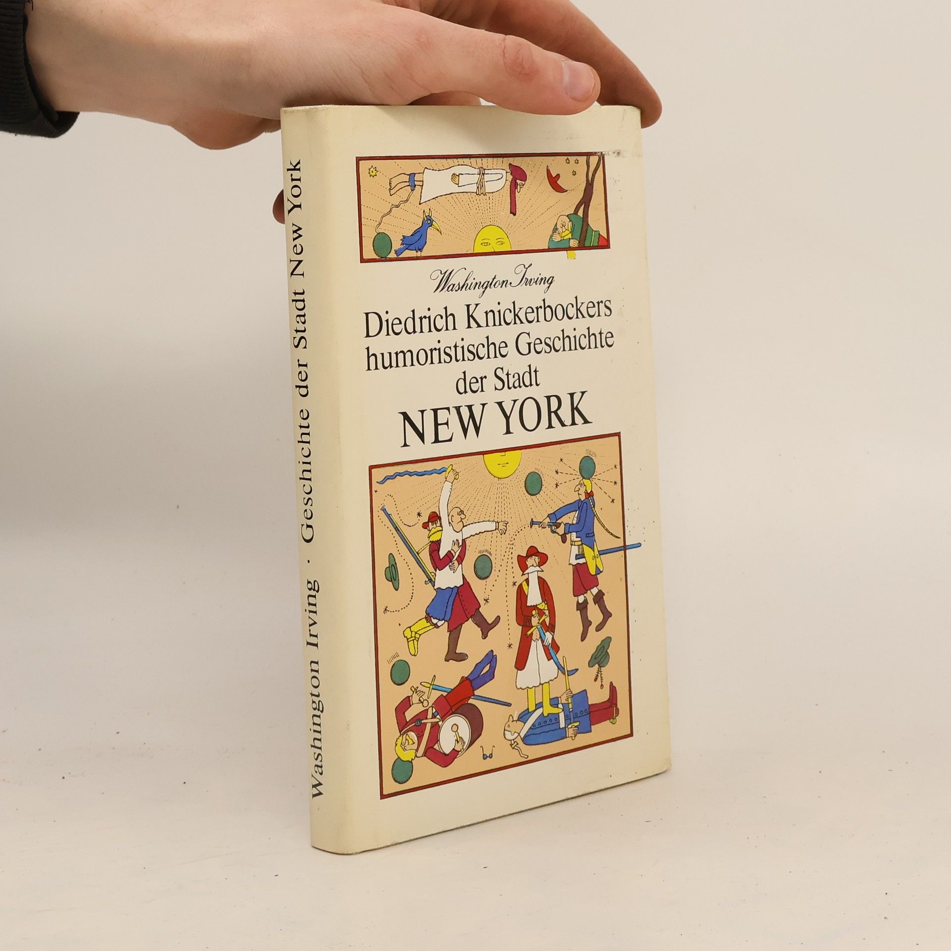 Washington Irving Diedrich Knickerbockers humoristische Geschichte der Stadt New York
