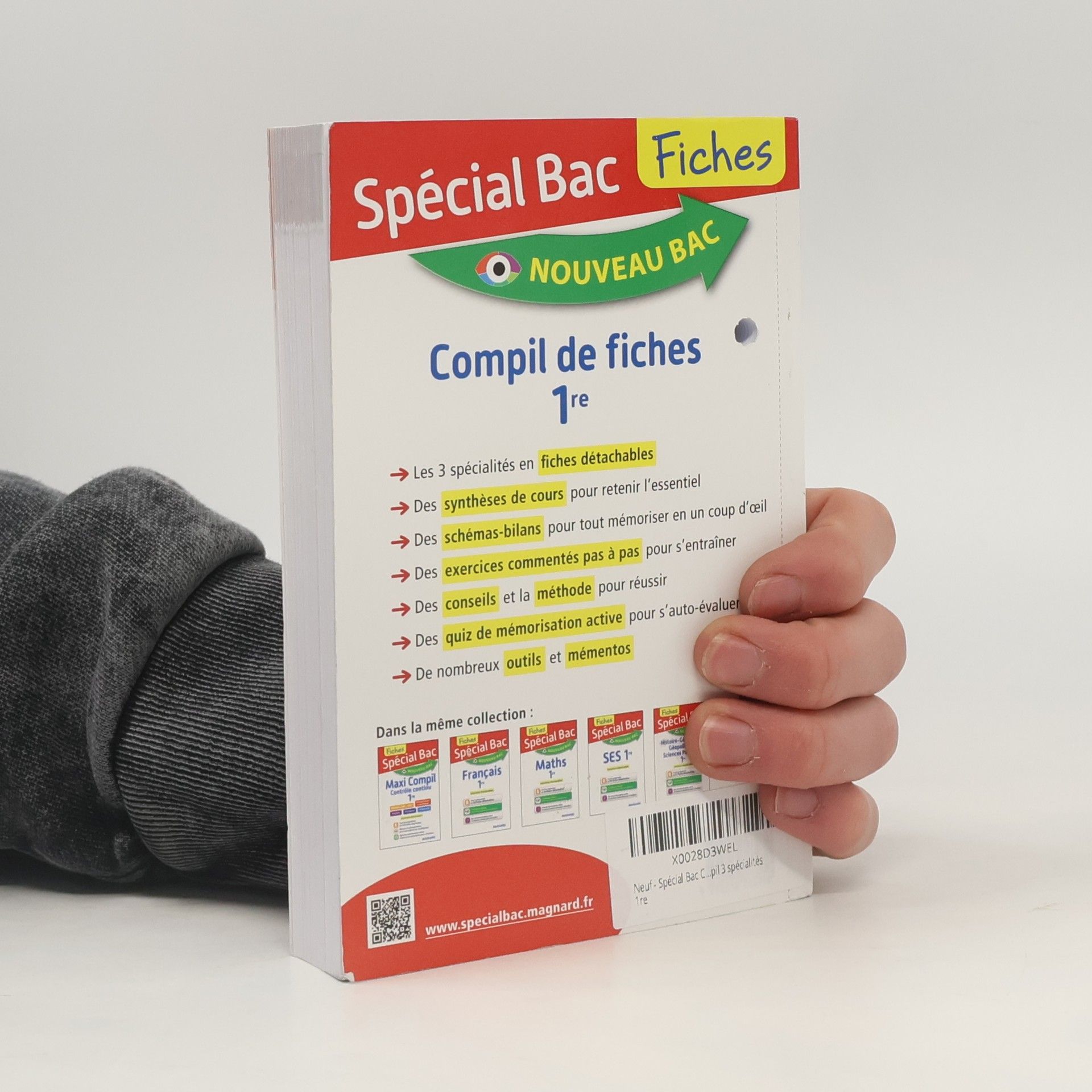 Vito Punta Fiches Spécial Bac - 1re: Maths, SES, histoire-géographie, géopolitique, sciences politiques 1re