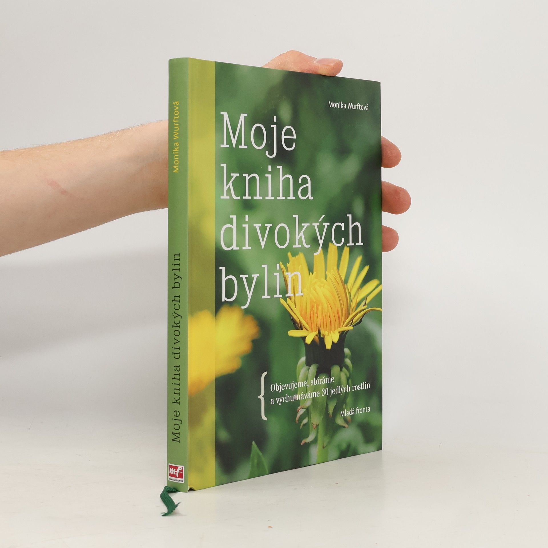 Monika Wurft Moje kniha divokých bylin: Objevujeme, sbíráme a vychutnáváme 30 jedlých rostlin