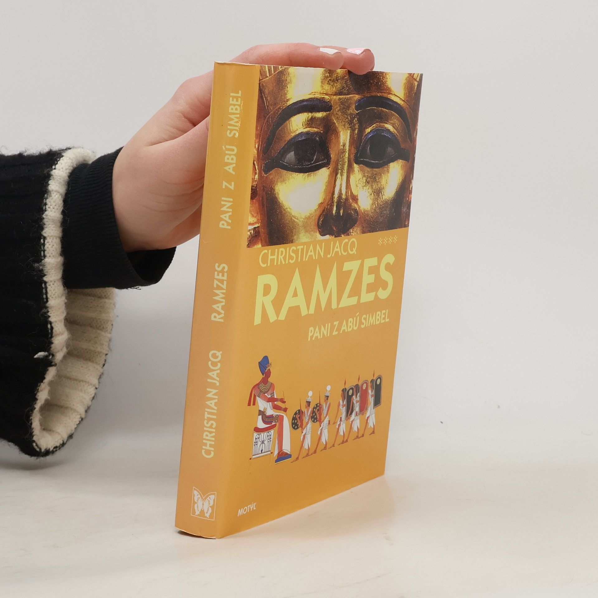 Christian Jacq Ramzes: pani z Abú Simbel