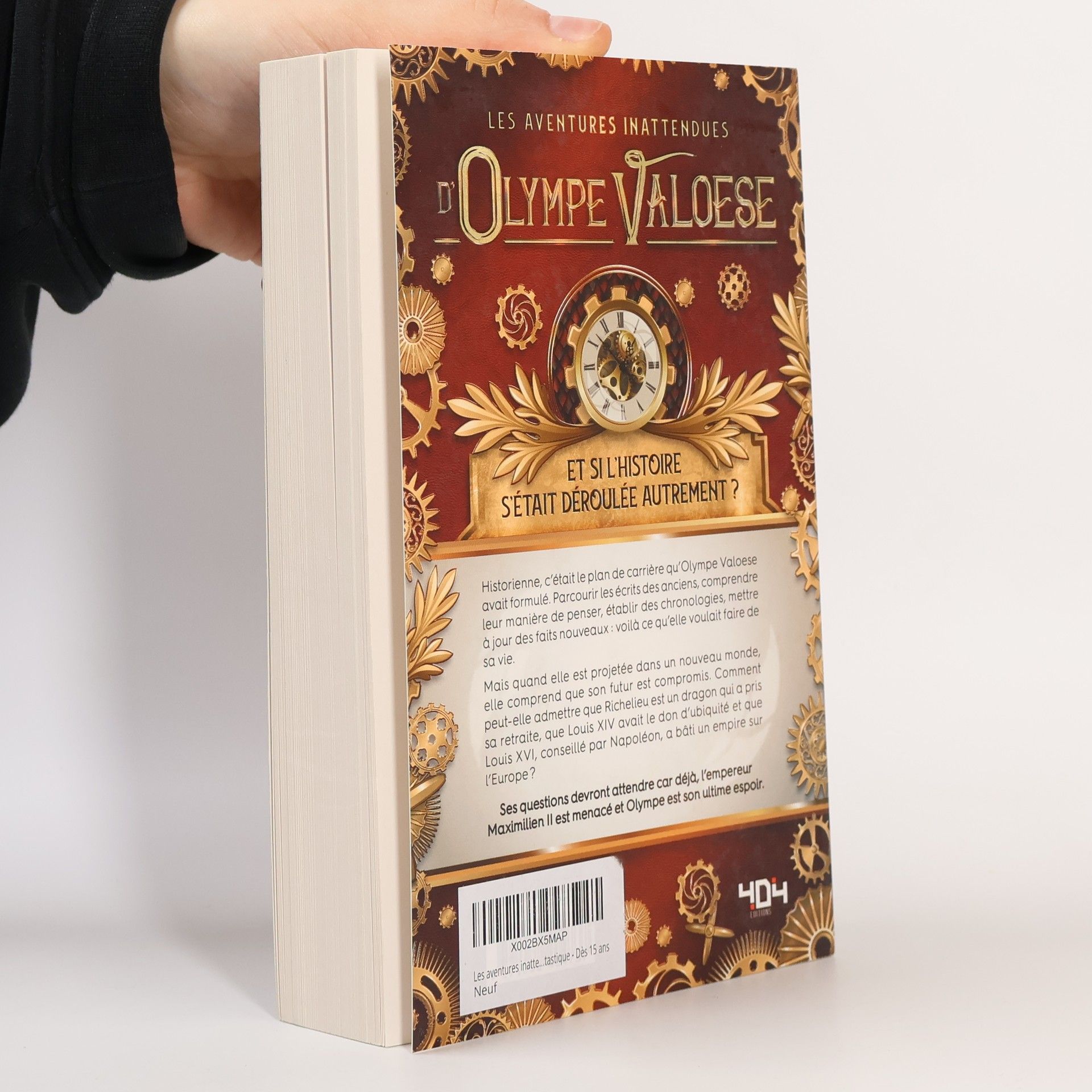 Simonne L. Pennyworth Les aventures inattendues d'Olympe Valoese