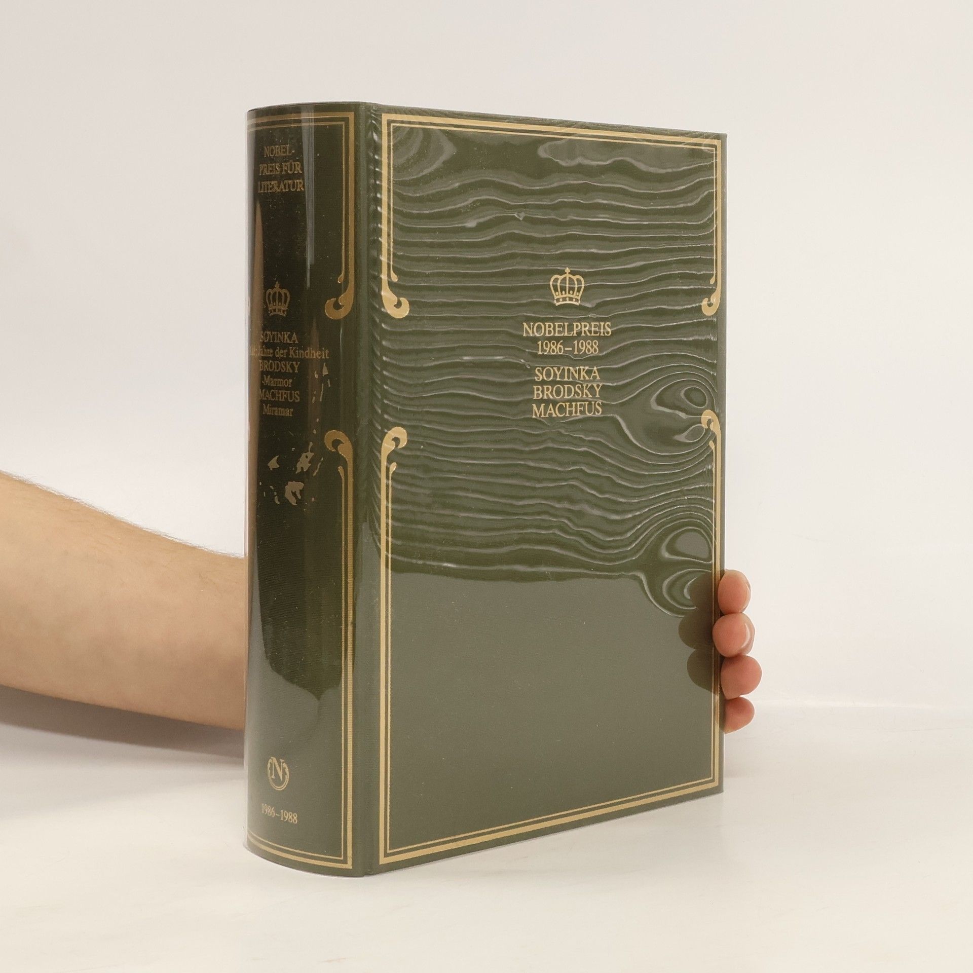 Nobelpreis für Literatur 1986-1988. Soyinka: Aké, Jahre fer Kindheit. Brodsky: Marmor. Machfus: Miramar
