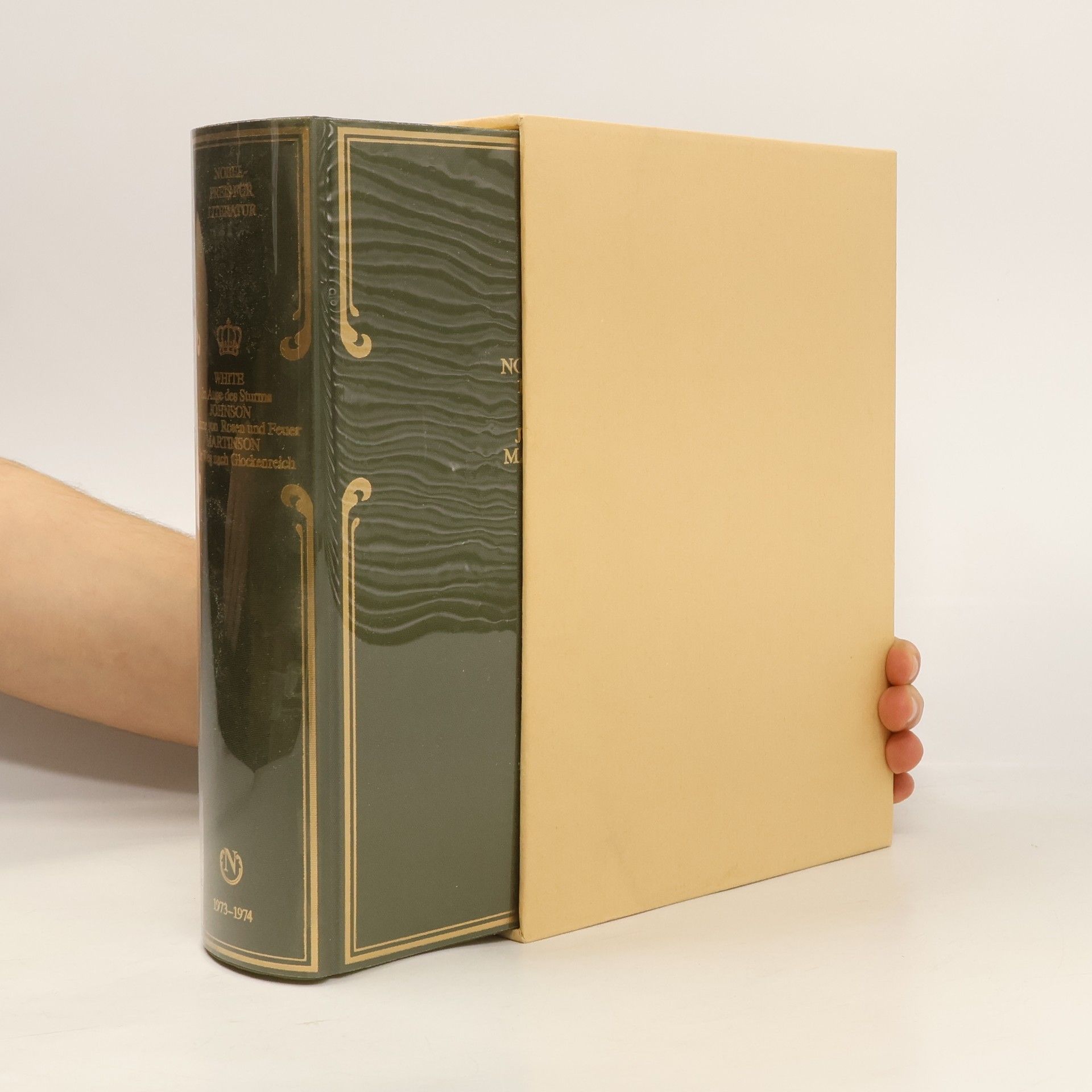 Patrick White Nobel Preis 1973-1974. White, Johnson, Martinson