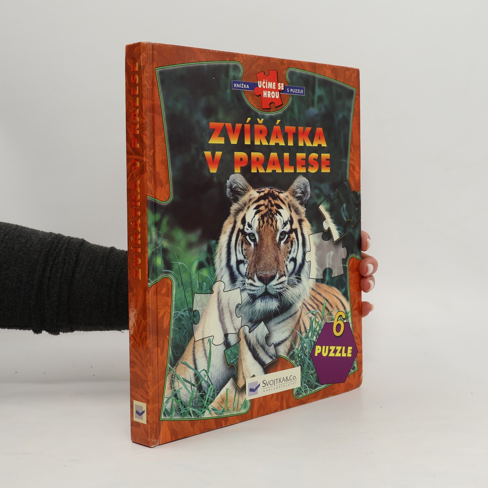 Tomáš Kapic Zvířátka v pralese : 6 puzzle