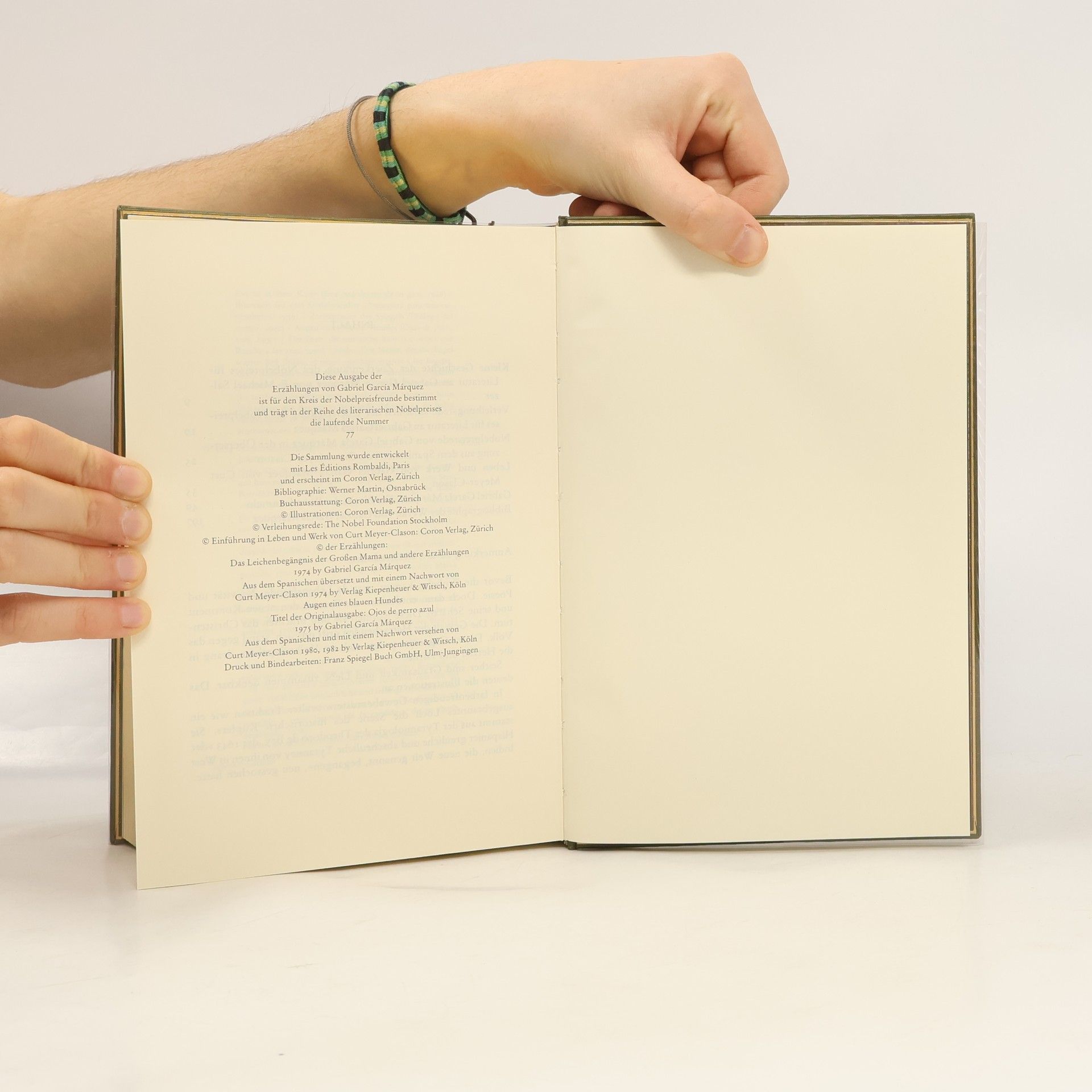 Auteurscollectief Nobelpreis für Literatur 1980-1982. Milosz, Canetti, Márquez