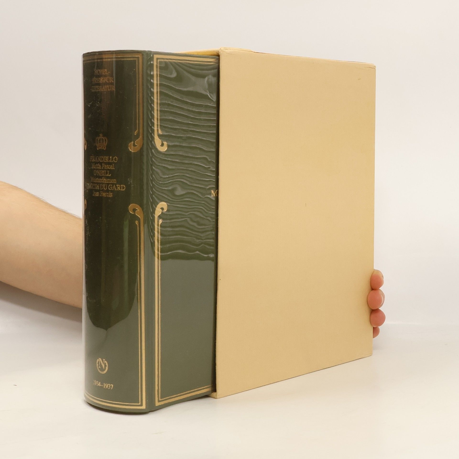 Luigi Pirandello Nobelpreis für Literatur 1934-1937. Pirandello, O'Neill, Martin du Gard